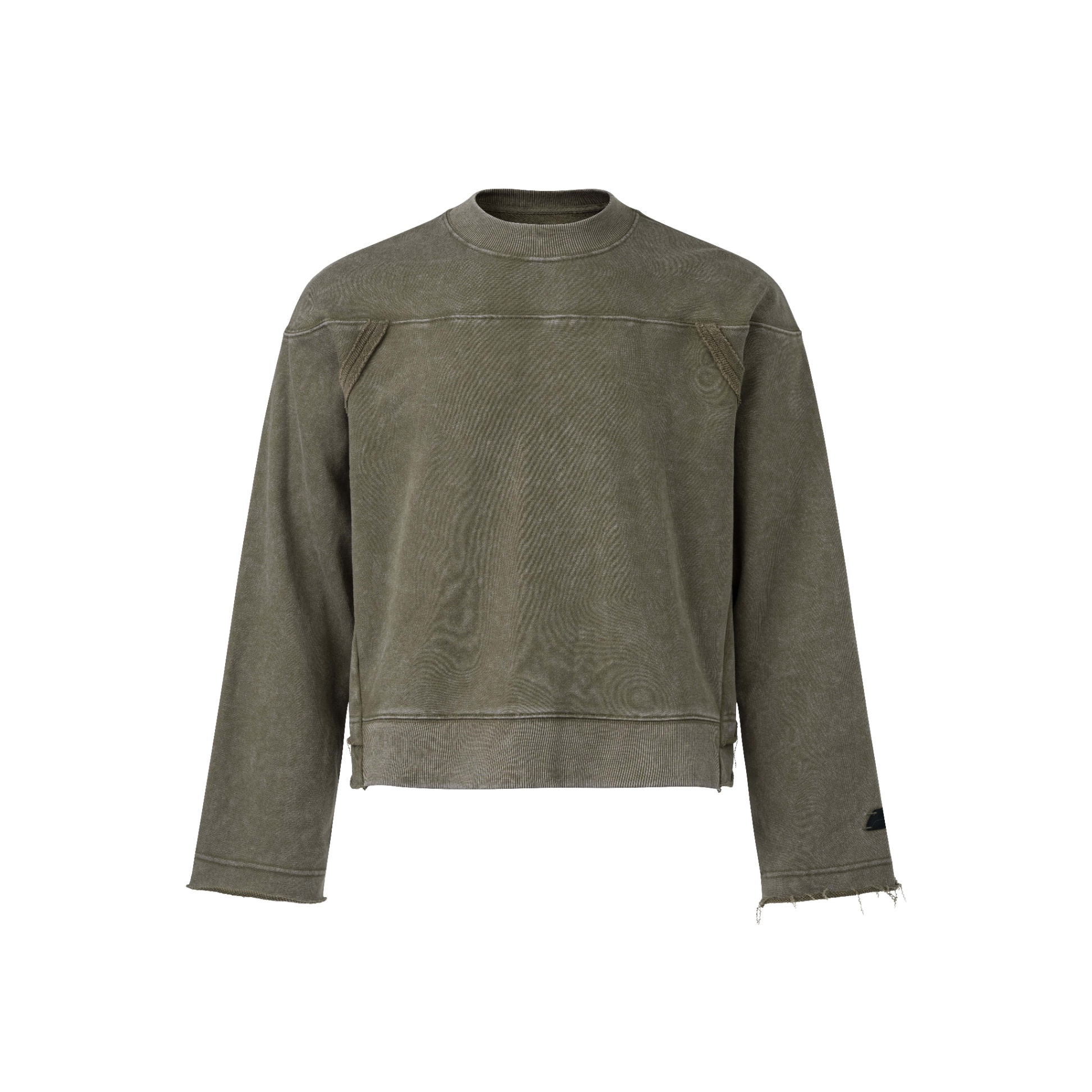 BEUTER® MOSS CREWNECK SWEATER - MOSSY GREEN
