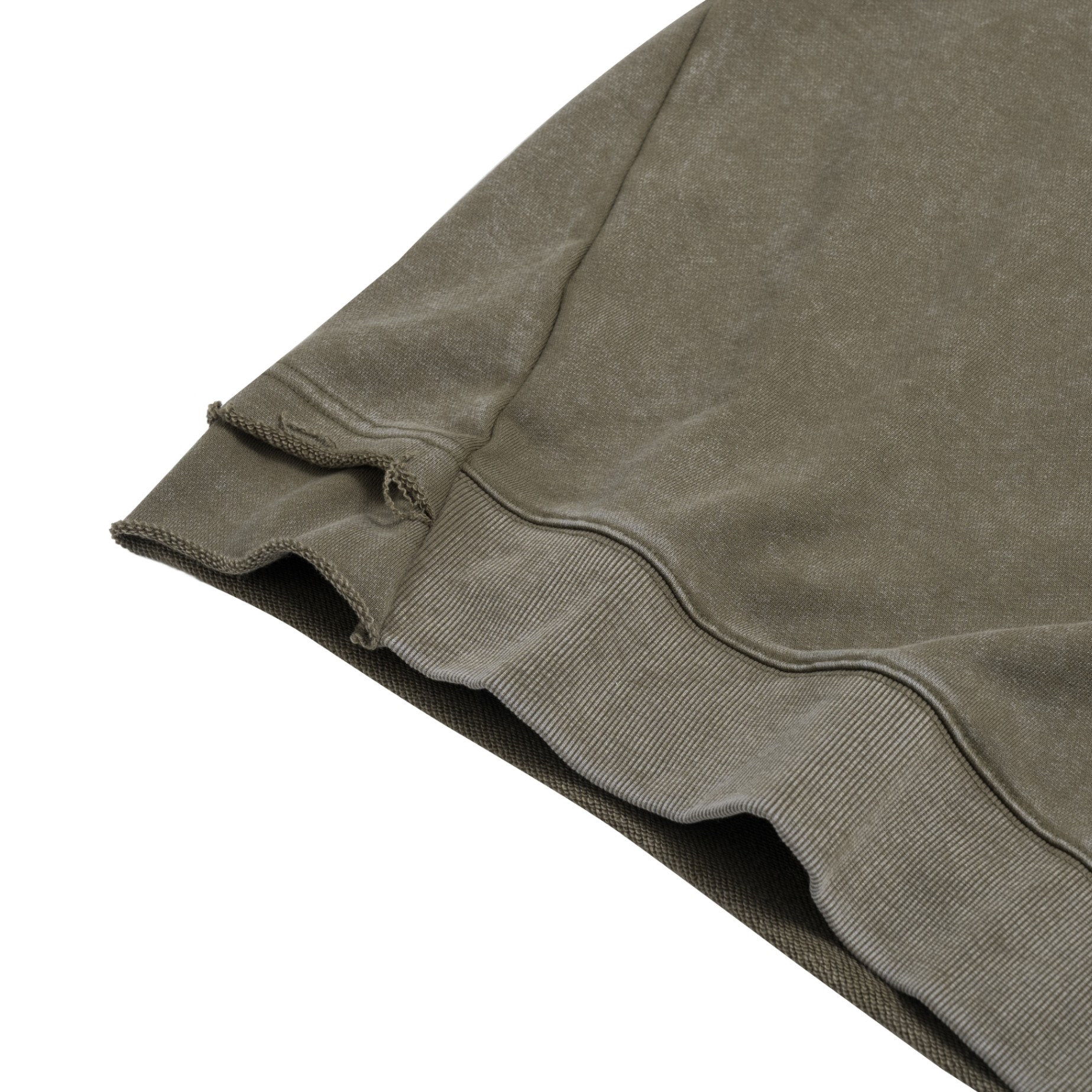 BEUTER® MOSS CREWNECK SWEATER - MOSSY GREEN