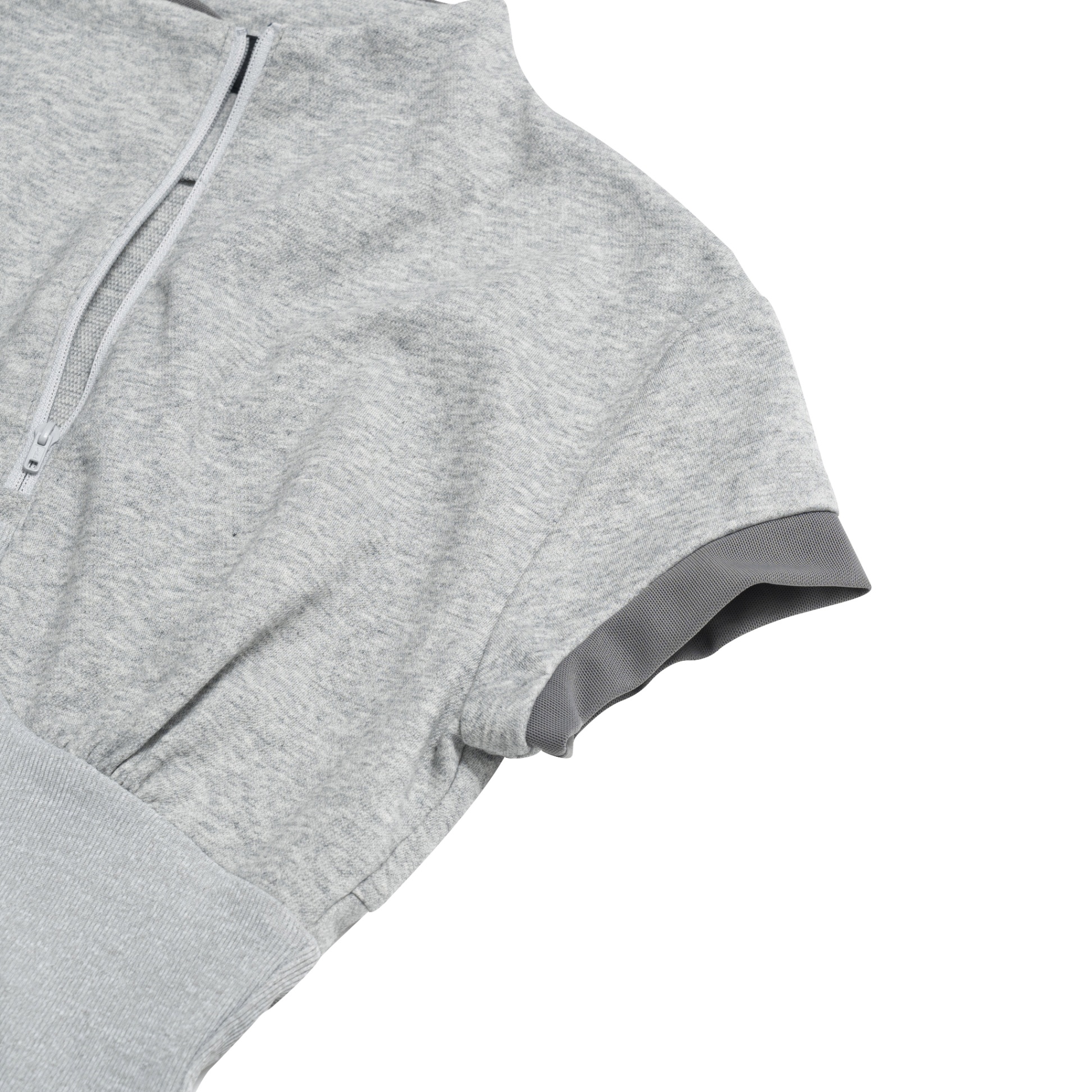 BEUTER® WMNS GREY HALF ZIP TOP