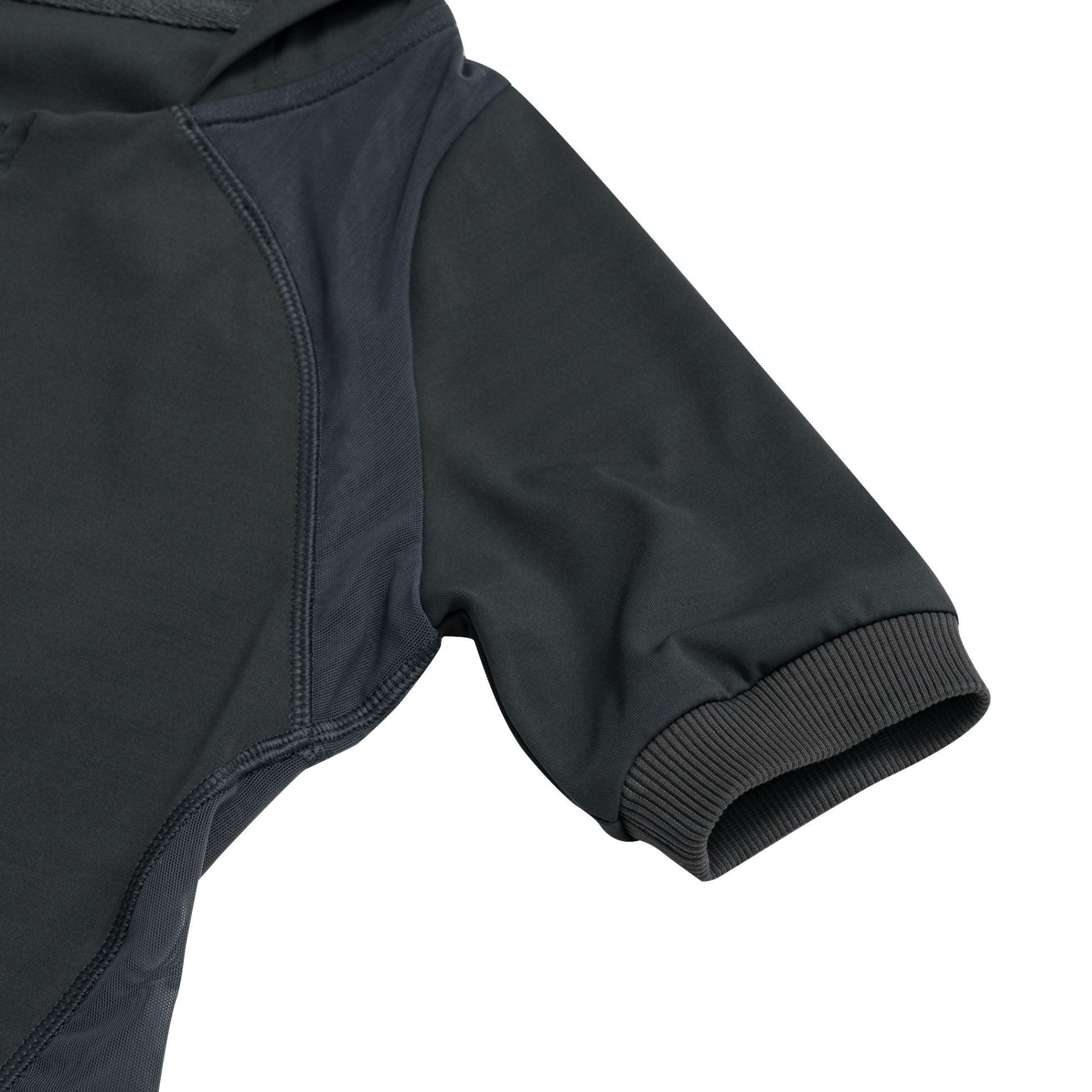 BEUTER® WMNS ZIP UP DARK GREY HOODED SHIRT