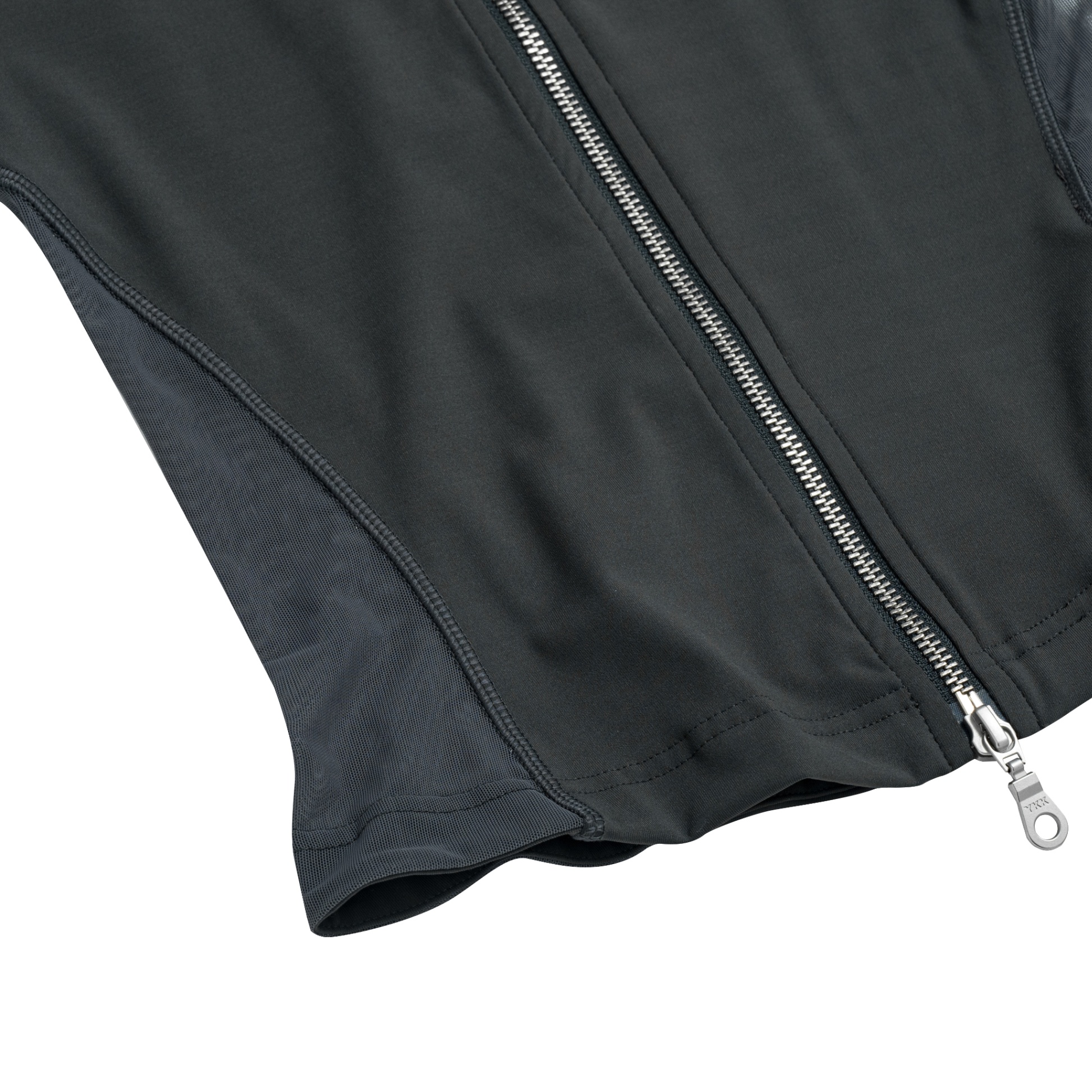BEUTER® WMNS ZIP UP DARK GREY HOODED SHIRT