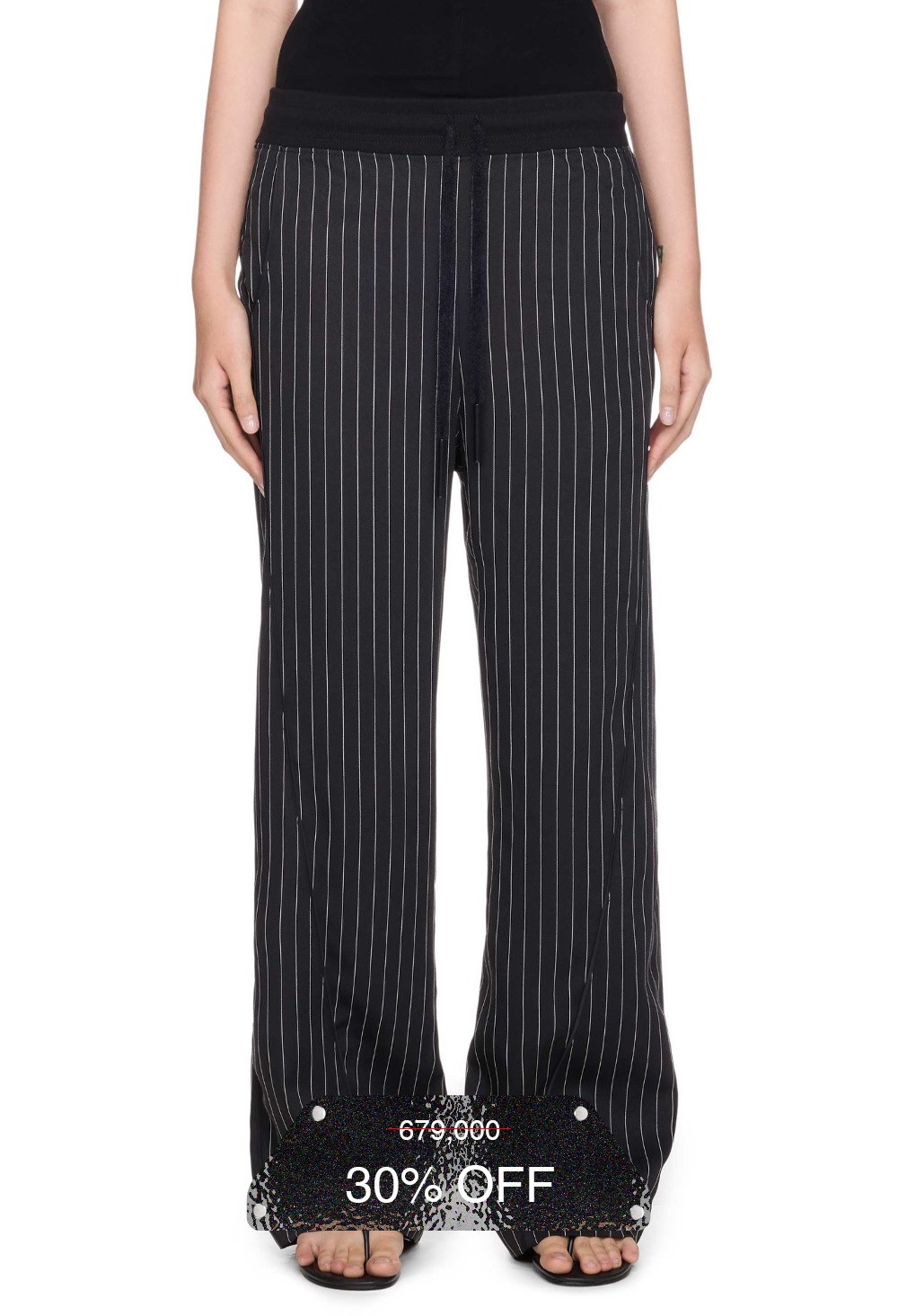 BEUTER® BLACK STRIPES PYJAMA PANTS