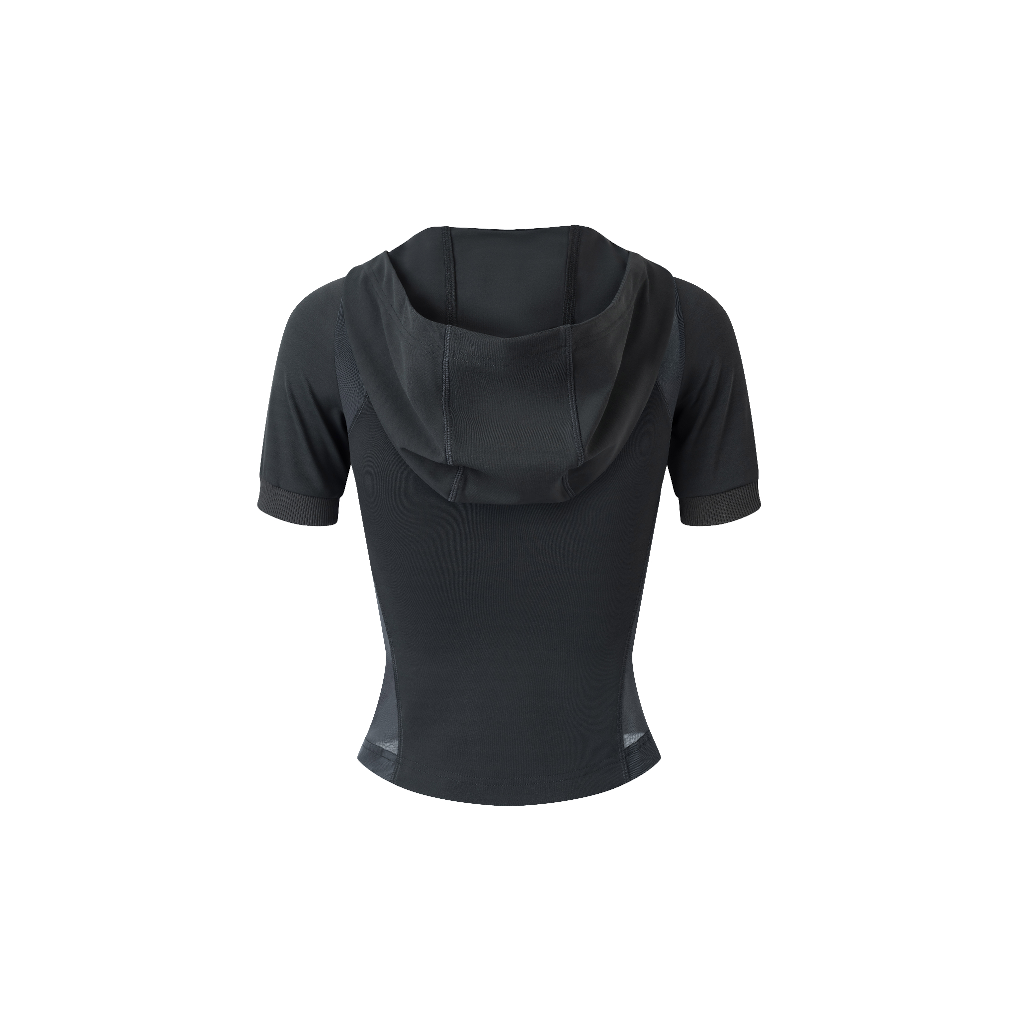 BEUTER® WMNS ZIP UP DARK GREY HOODED SHIRT