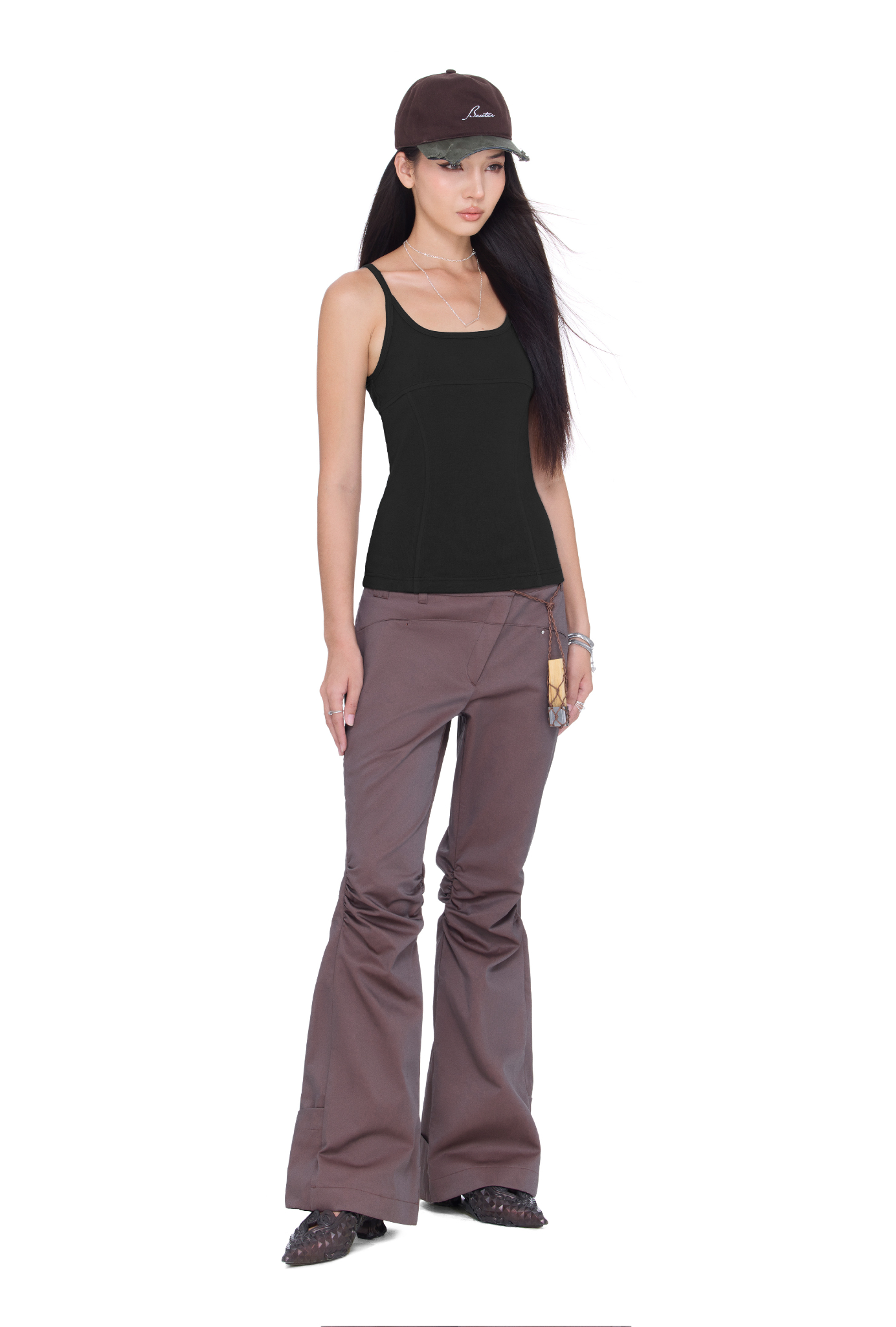 BEUTER® WMNS BLACK TANK TOP - BLACK