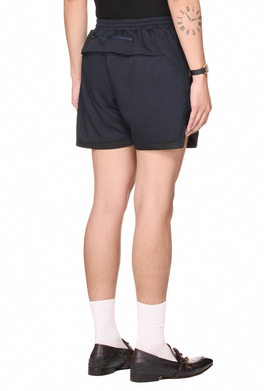 BEUTER® RELAXED SUITE SHORTS - BLACK