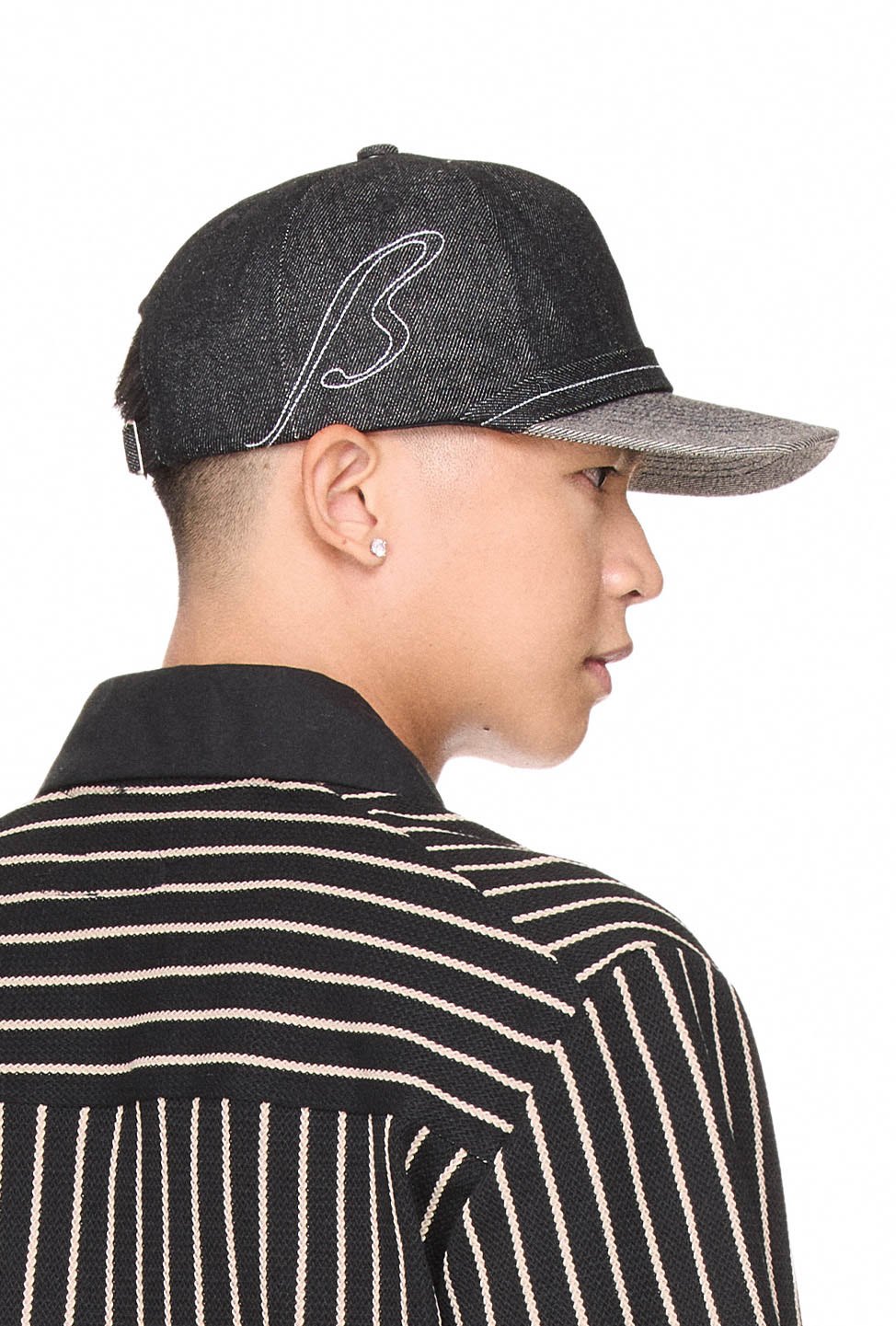 BEUTER® EMBROIDERED BASEBALL CAP - BLACK
