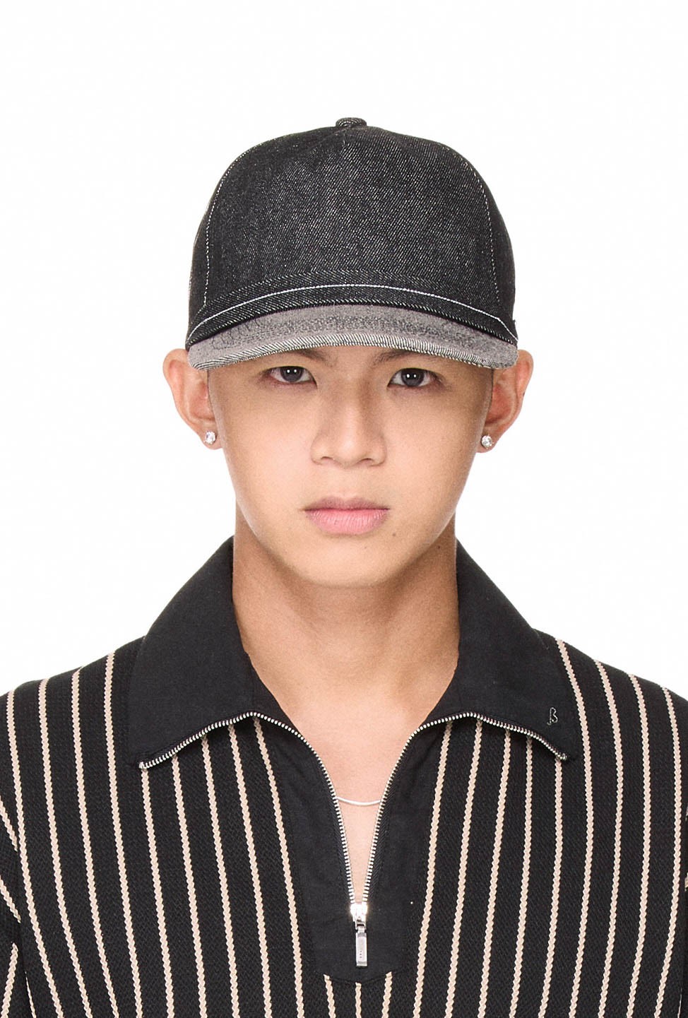 BEUTER® EMBROIDERED BASEBALL CAP - BLACK