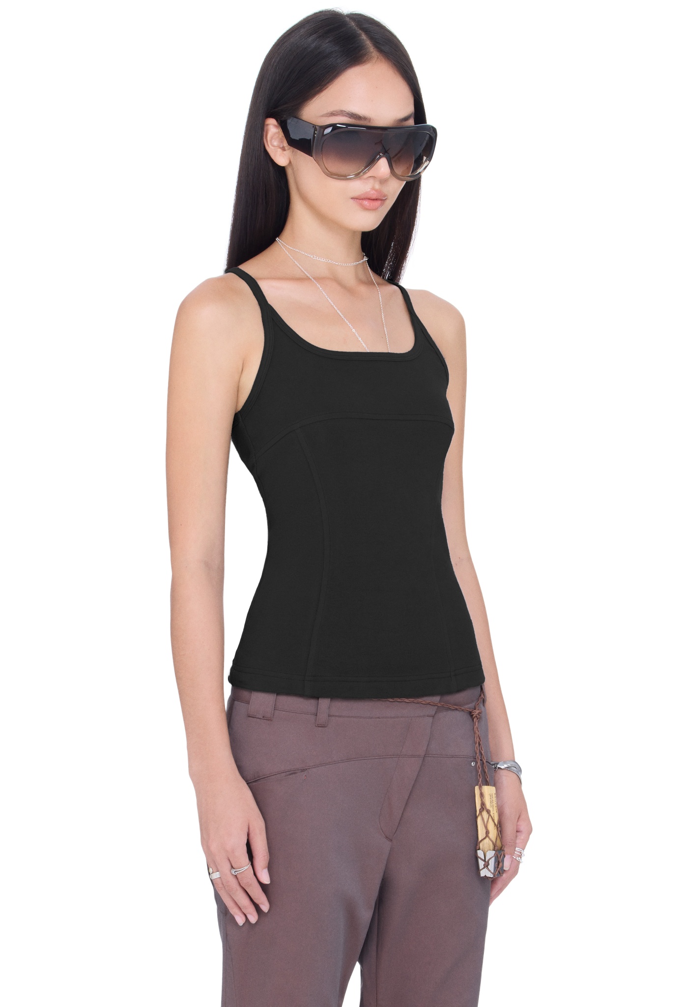 BEUTER® WMNS BLACK TANK TOP - BLACK