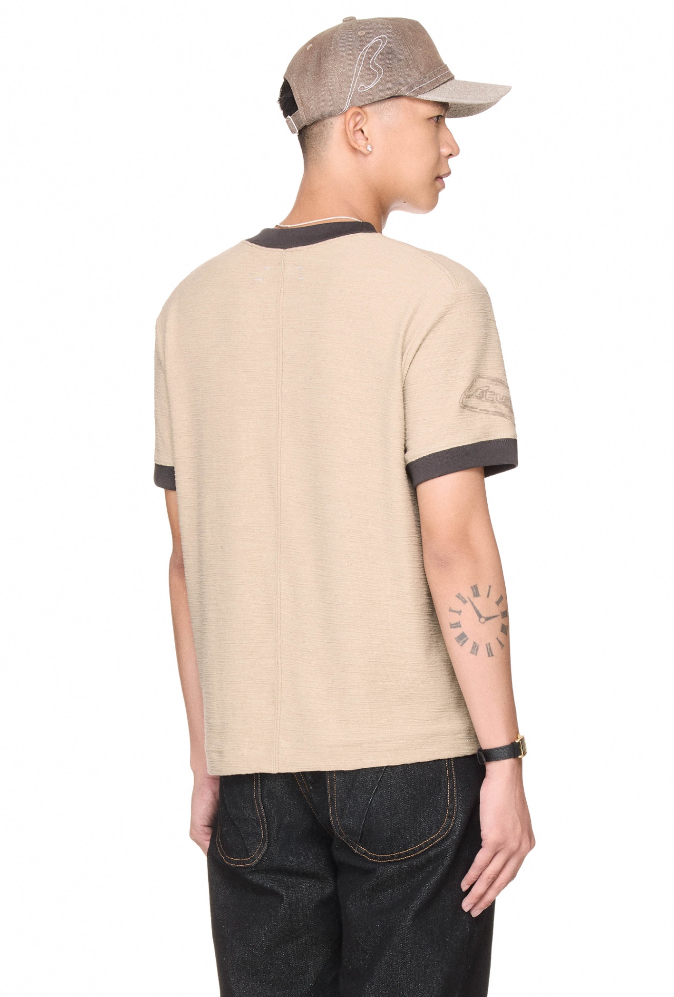BEUTER® EMBROIDERED BASEBALL CAP - BROWN