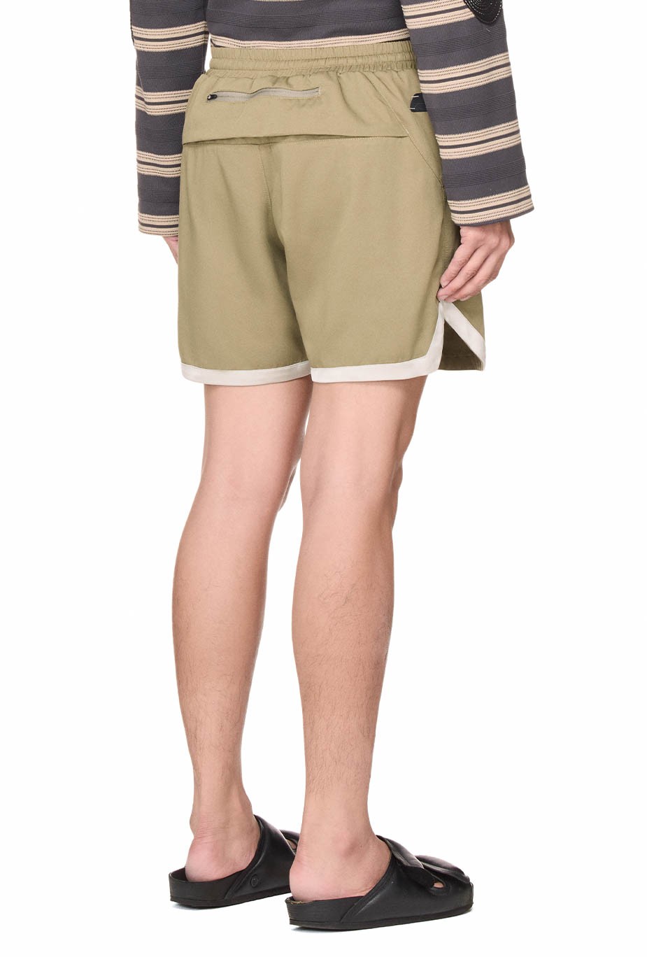 BEUTER® RELAXED SUITE SHORTS - OLIVE