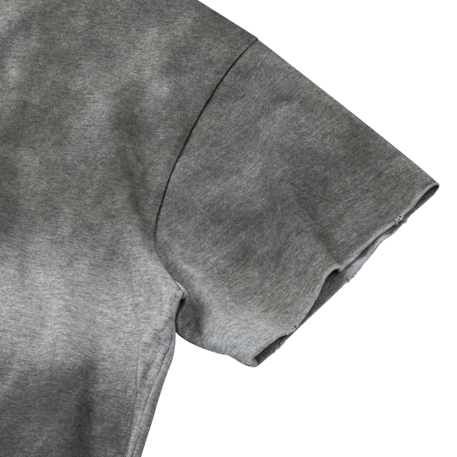 BEUTER® “READY-TO-F___” SPRAY BOXY T-SHIRT - GREY MELANGE