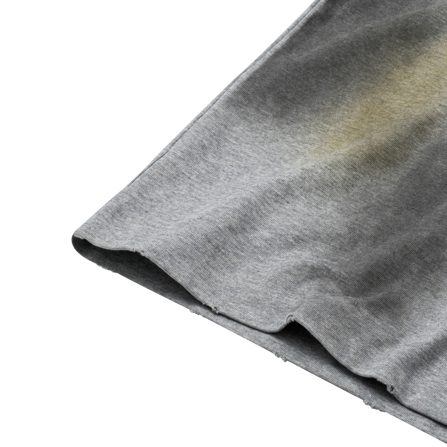BEUTER® “READY-TO-F___” SPRAY BOXY T-SHIRT - GREY MELANGE