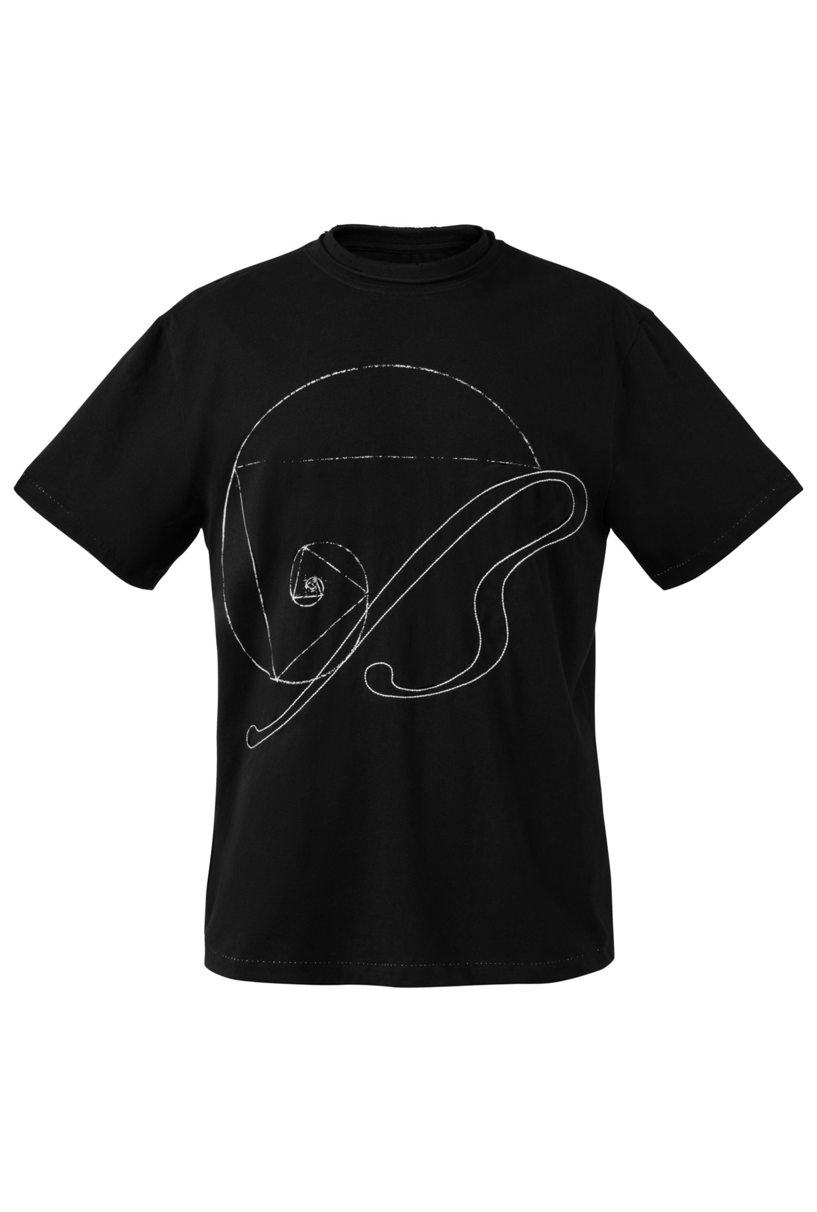 BEUTER® MS “B-shell” LOOSE T-SHIRT - BLACK
