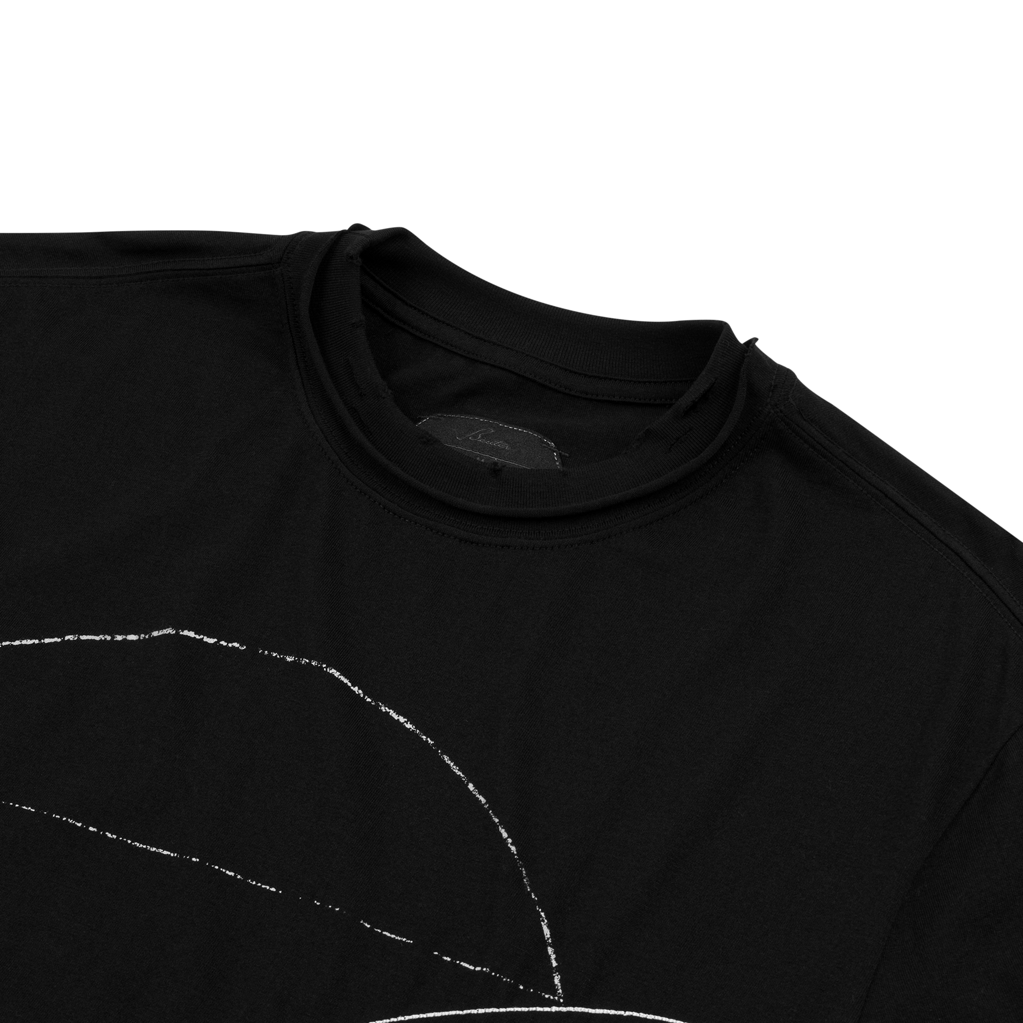 BEUTER® MS “B-shell” LOOSE T-SHIRT - BLACK