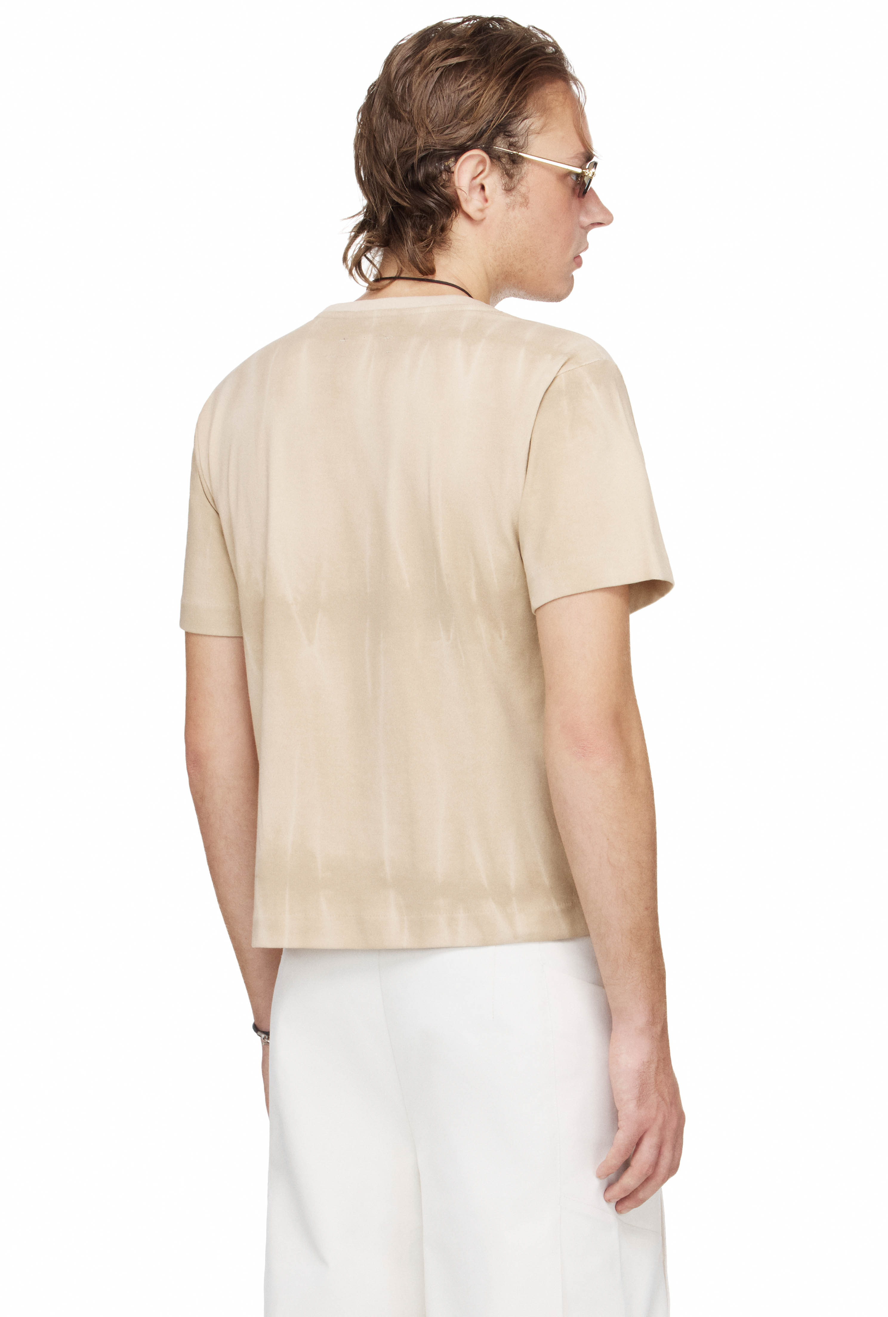BEUTER® MS CLASSIC V-NECK T-SHIRT - SAND