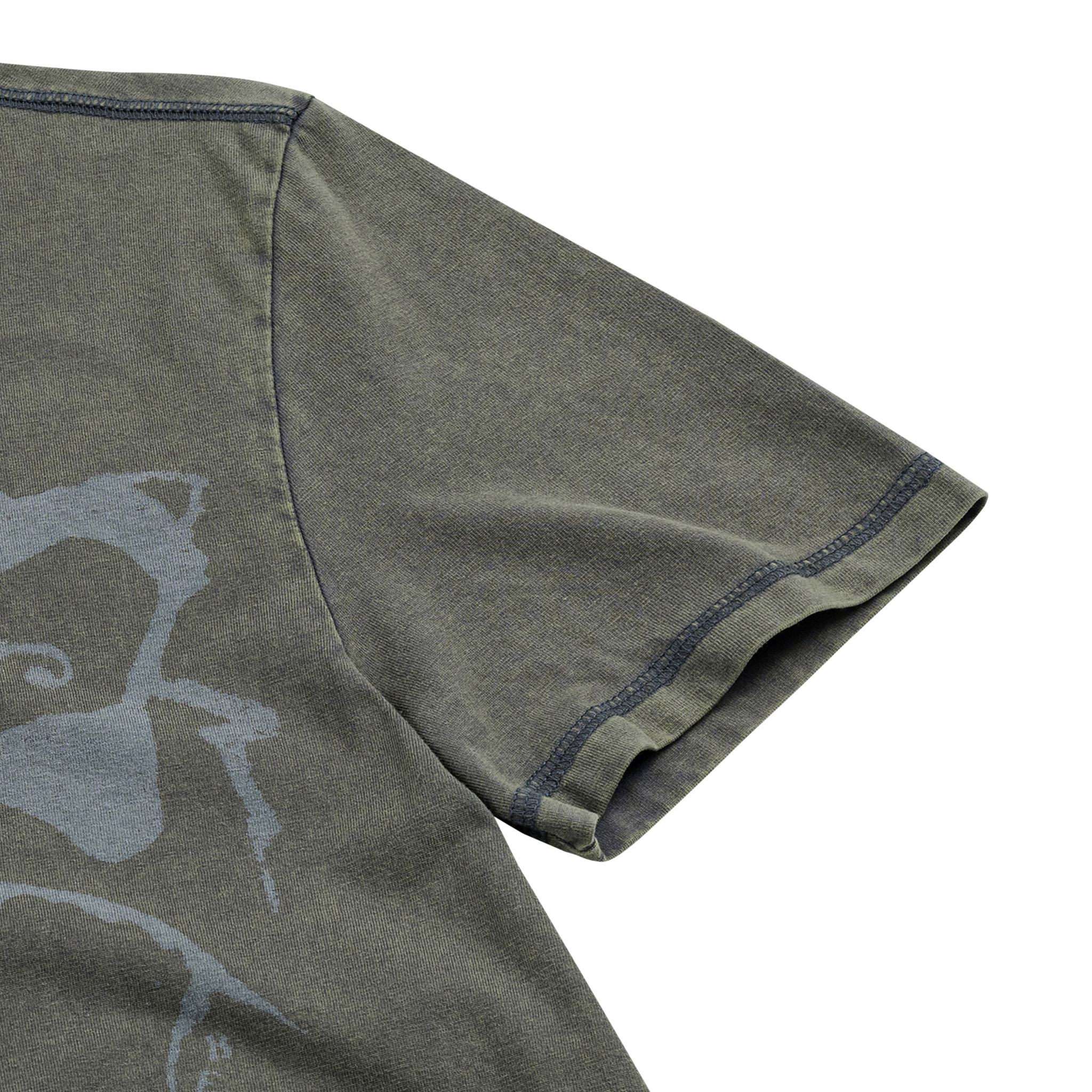 BEUTER® MS DISTRESSED ‘Finale Ink Splash’ T-SHIRT - DARK GREY