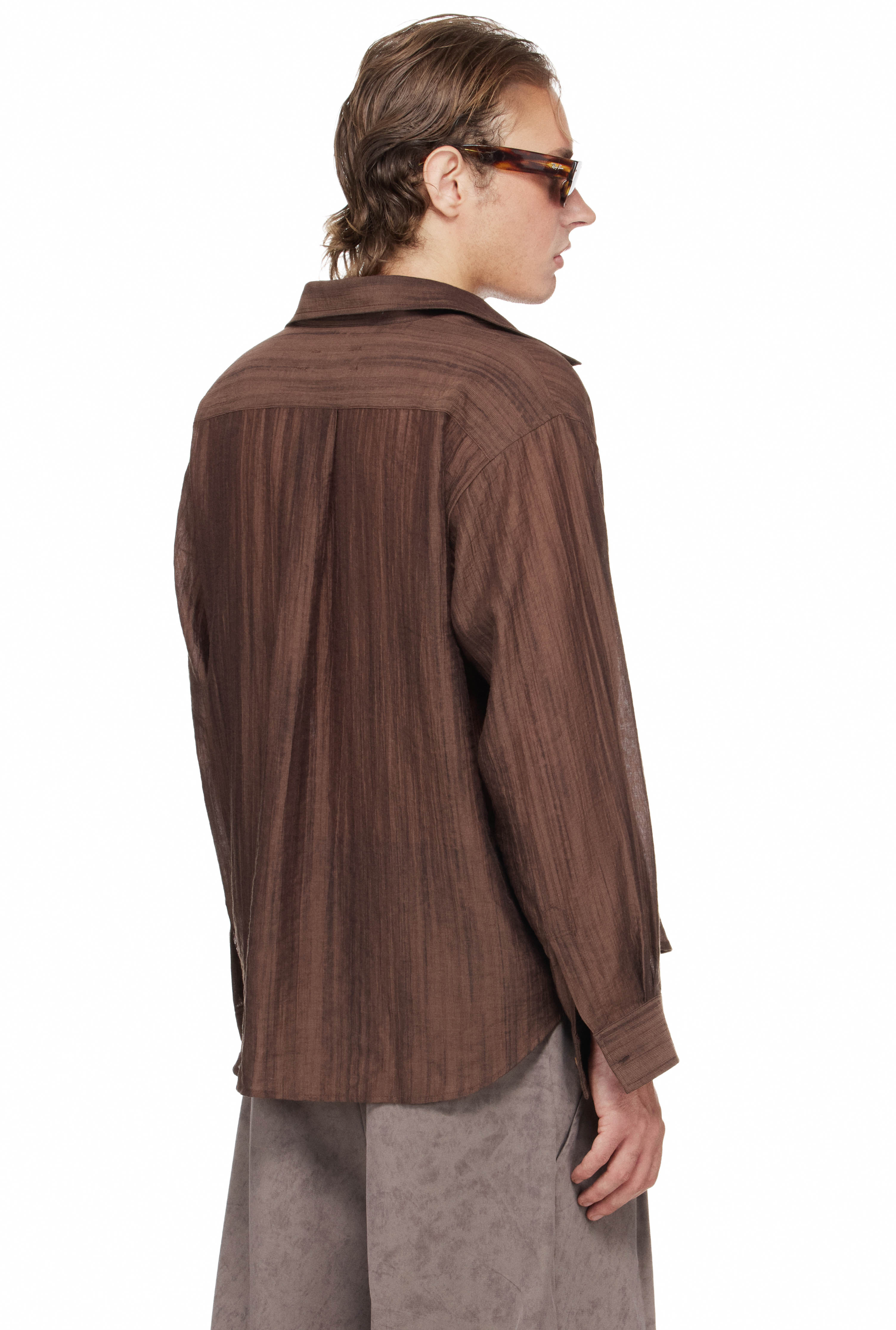 BEUTER® MS RELAXED SHIRT - WALNUT