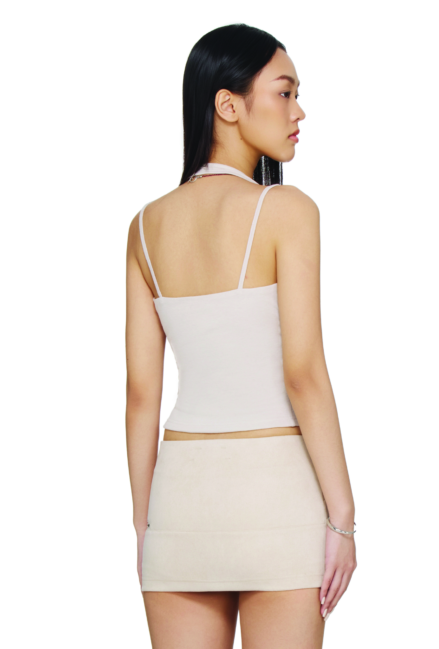 BEUTER® WMNS HALTER TOP - CREAM