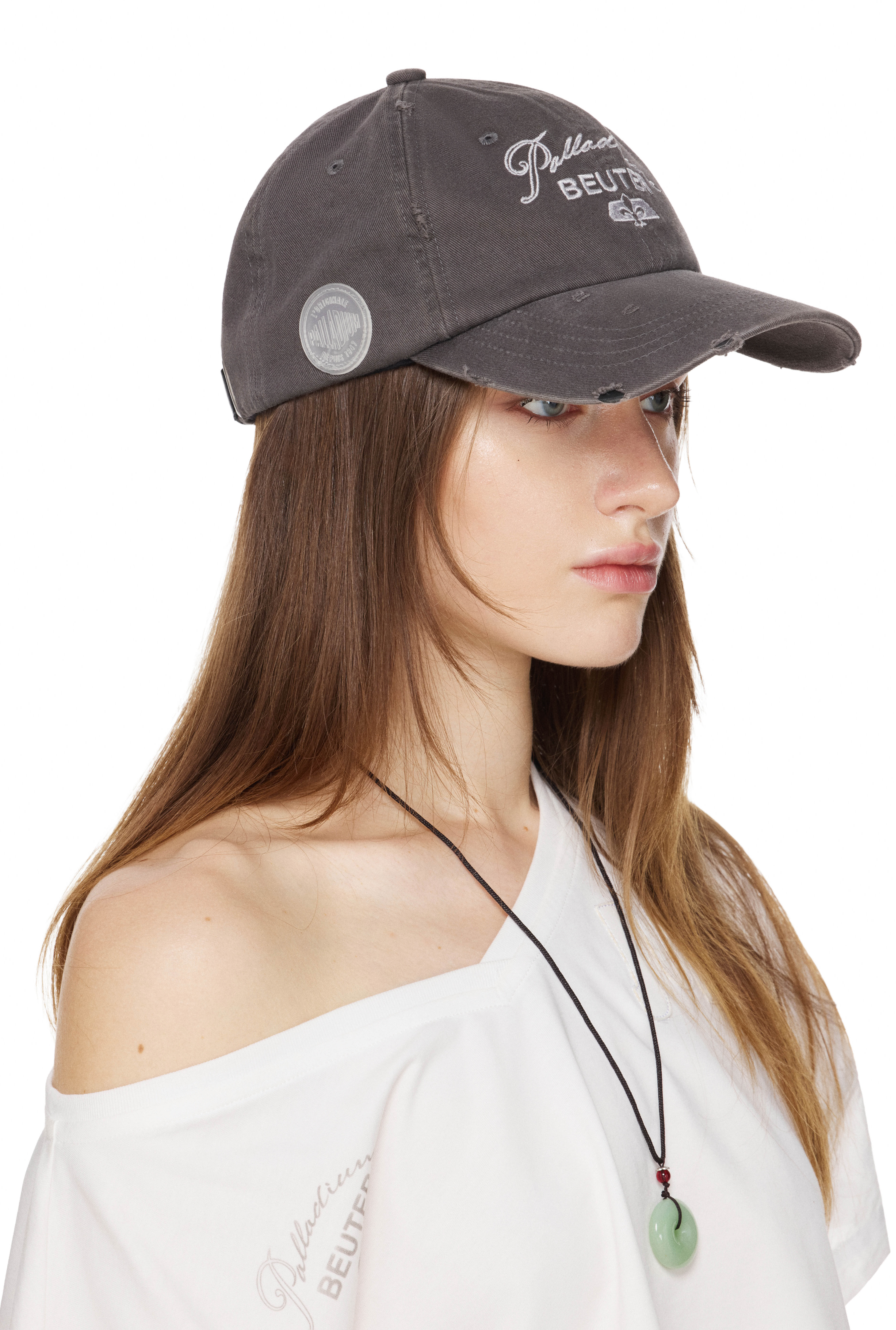 BEUTER® x PALLADIUM DISTRESS CAP - DARK GREY