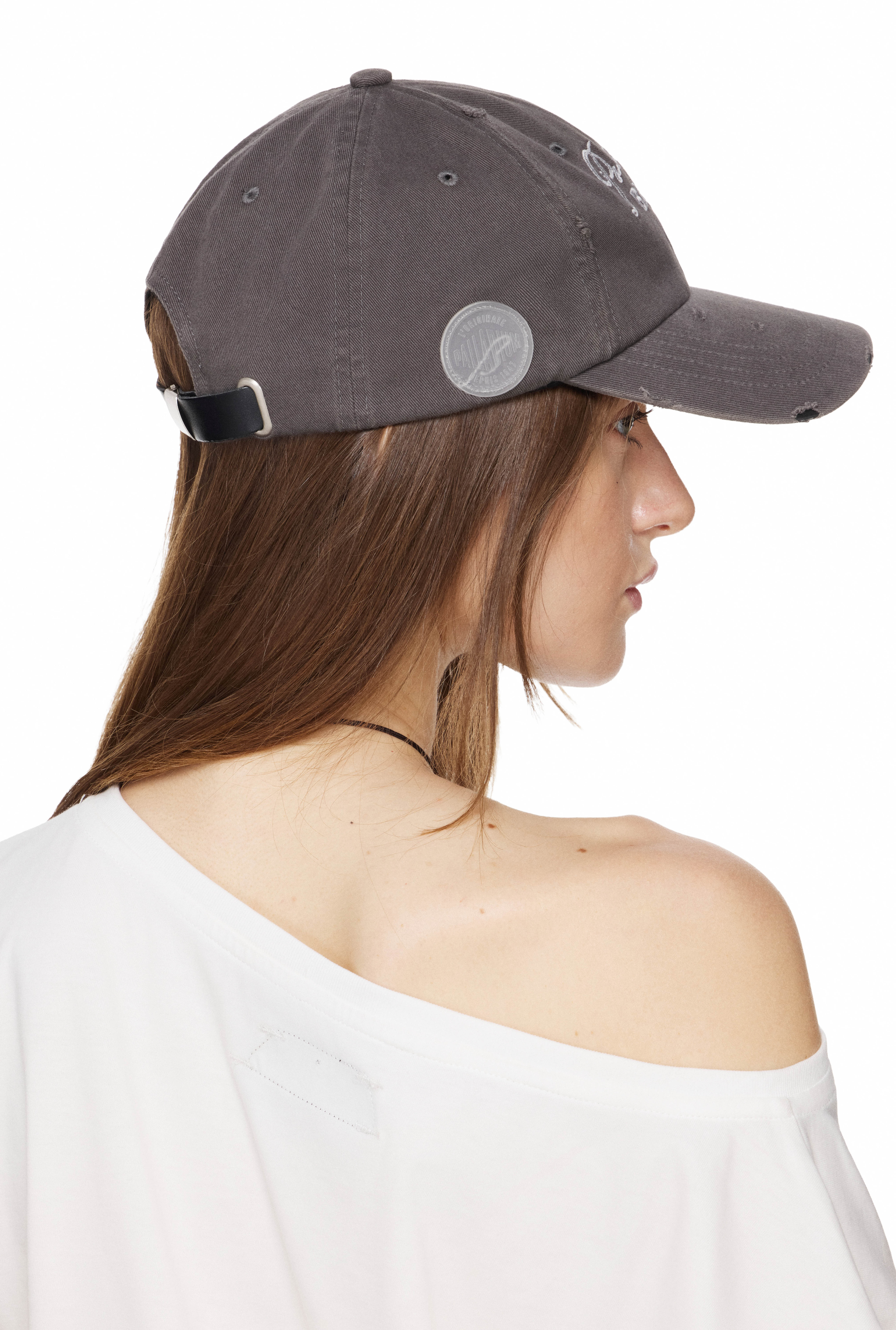 BEUTER® x PALLADIUM DISTRESS CAP - DARK GREY