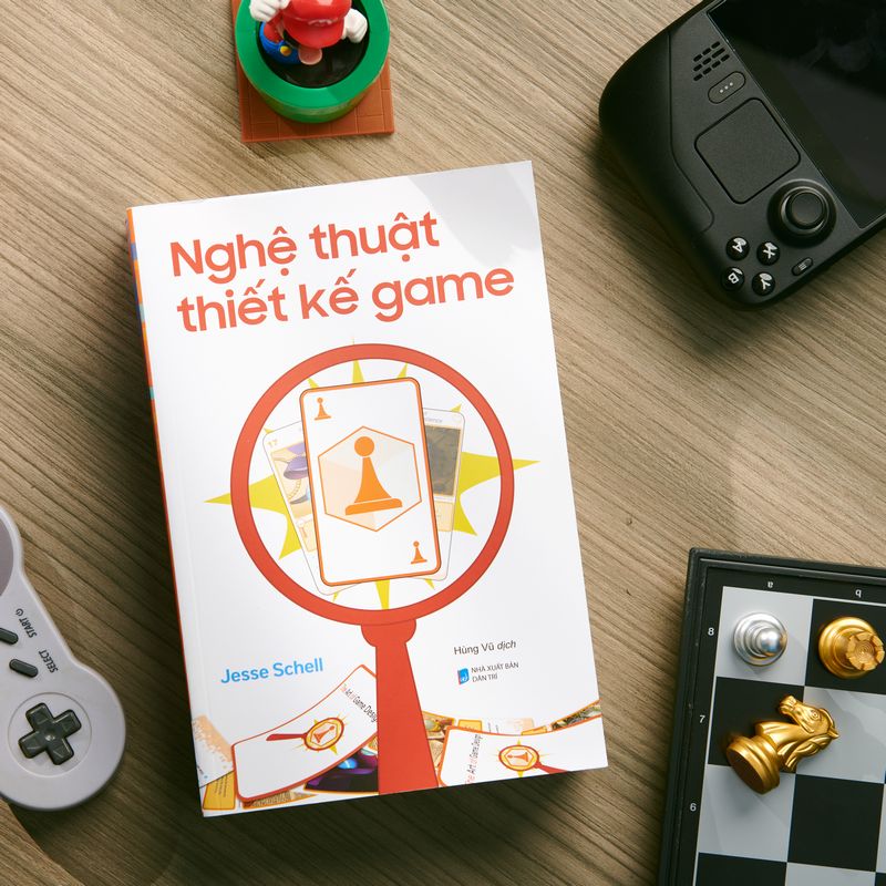 Cuốn sách nổi tiếng thế giới về thiết kế game chính thức ra mắt tại Việt Nam!