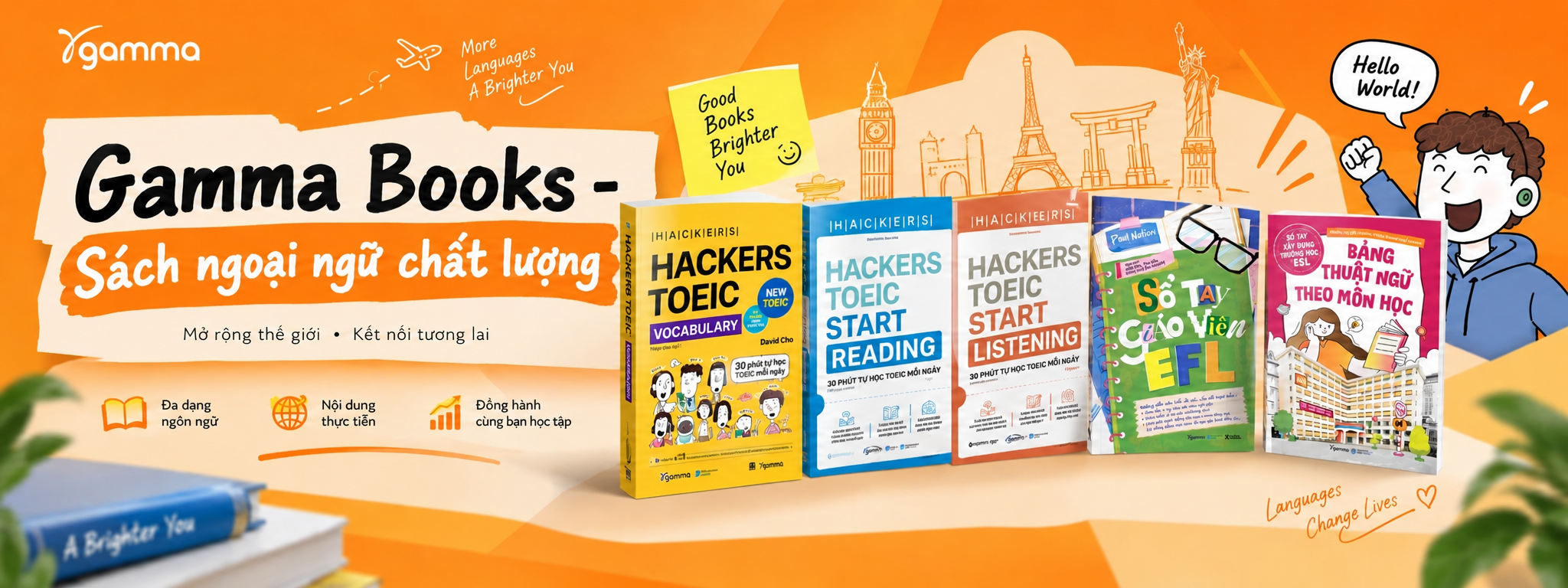 Gamma Books - Sách Ngoại Ngữ
