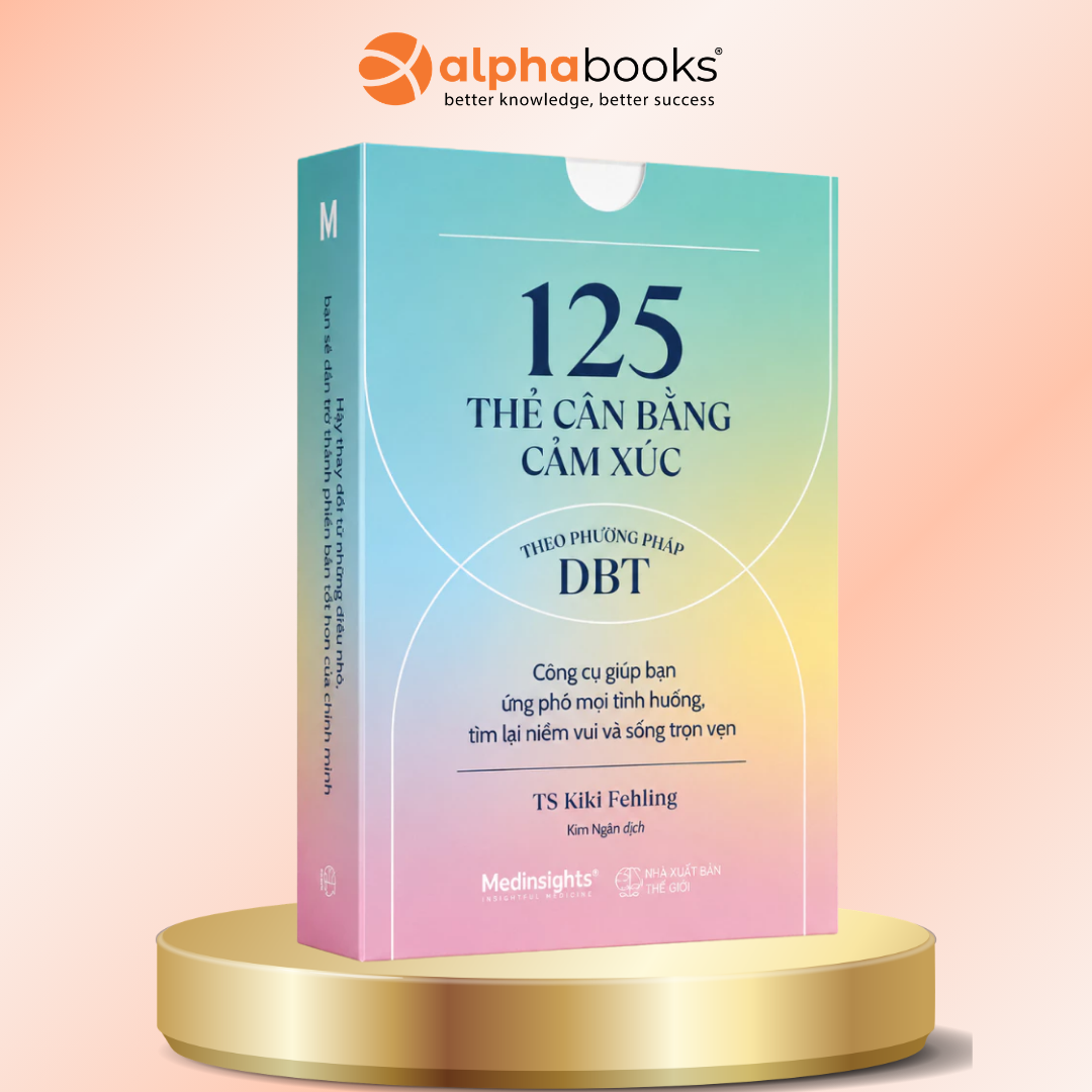 Bộ 125 Thẻ Cân Bằng Cảm Xúc Theo Phương Pháp DBT - Công Cụ Ứng Phó Mọi Tình Huống