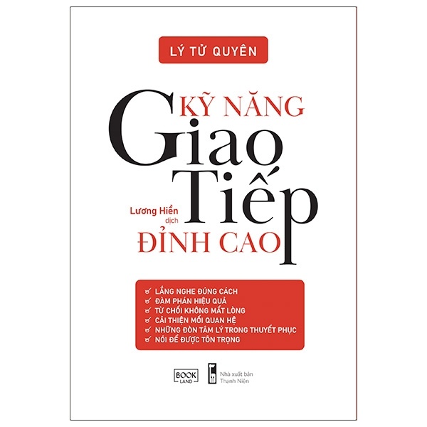 TUYỂN TẬP SÁCH KỸ NĂNG GIAO TIẾP NÂNG CAO KỸ NĂNG ĐỐI THOẠI VÀ LẮNG NGHE