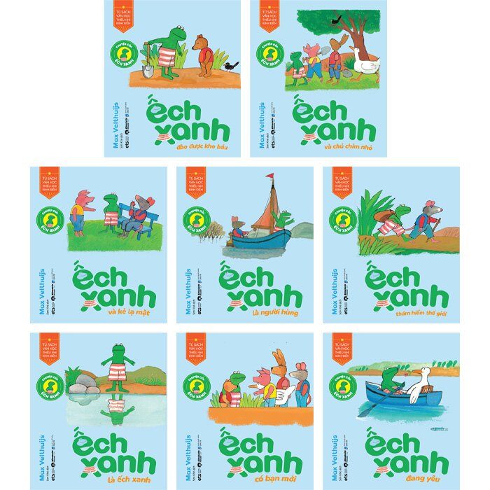 Tủ Sách Văn Học Thiếu Nhi Kinh Điển – Chuyện Của Ếch Xanh (Trọn Bộ 8 Cuốn)