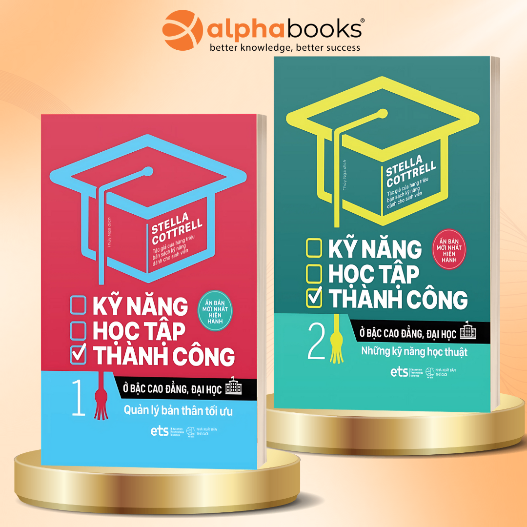 Combo 2 Cuốn Kỹ Năng Học Tập Thành Công Ở Bậc Cao Đẳng, Đại Học