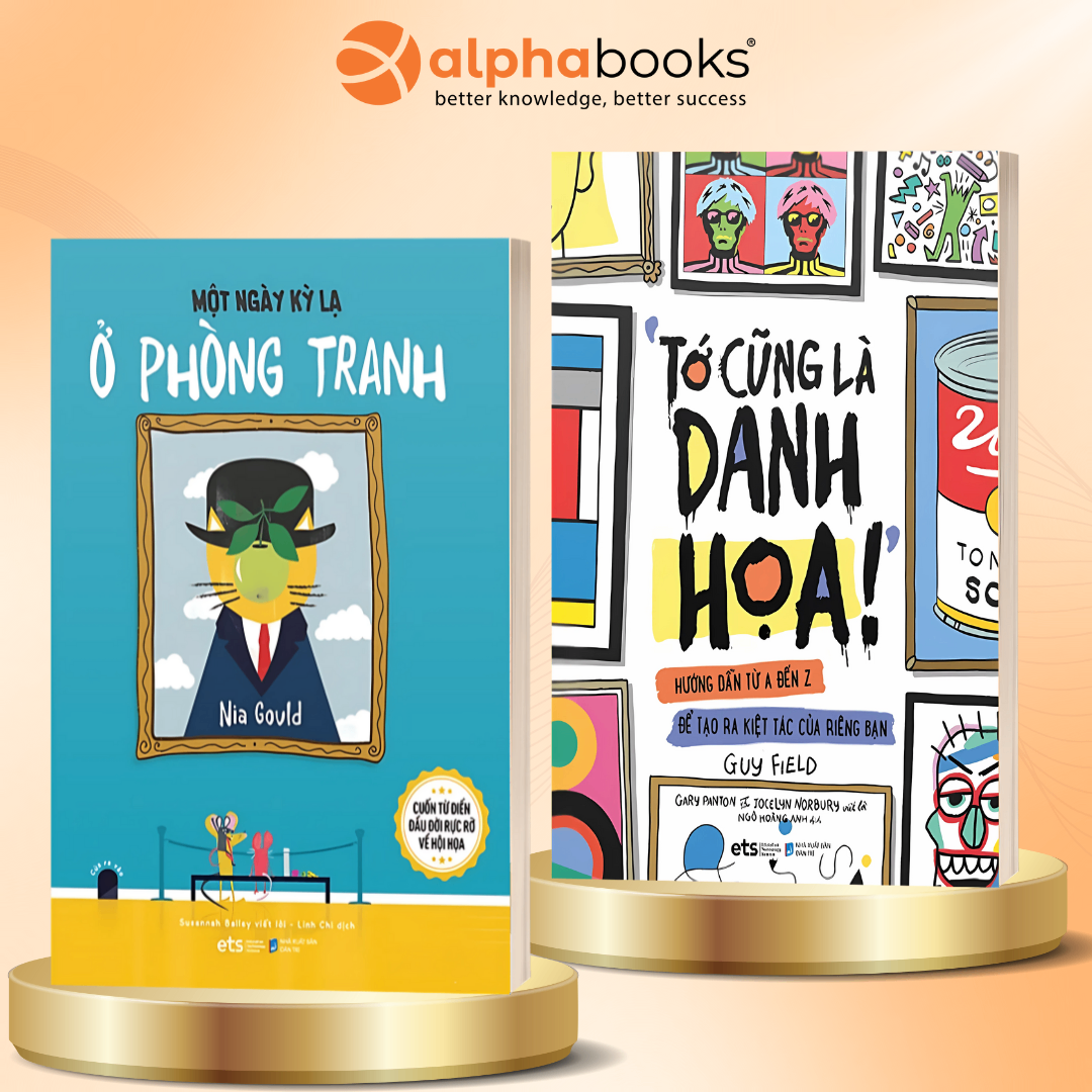 Sách - Combo Đến Với Nghệ Thuật Dành Cho Thiếu Nhi: Một Ngày Kỳ Lạ Ở Phòng Tranh + Tớ Cũng Là Danh Họa - Combo 2 cuốn