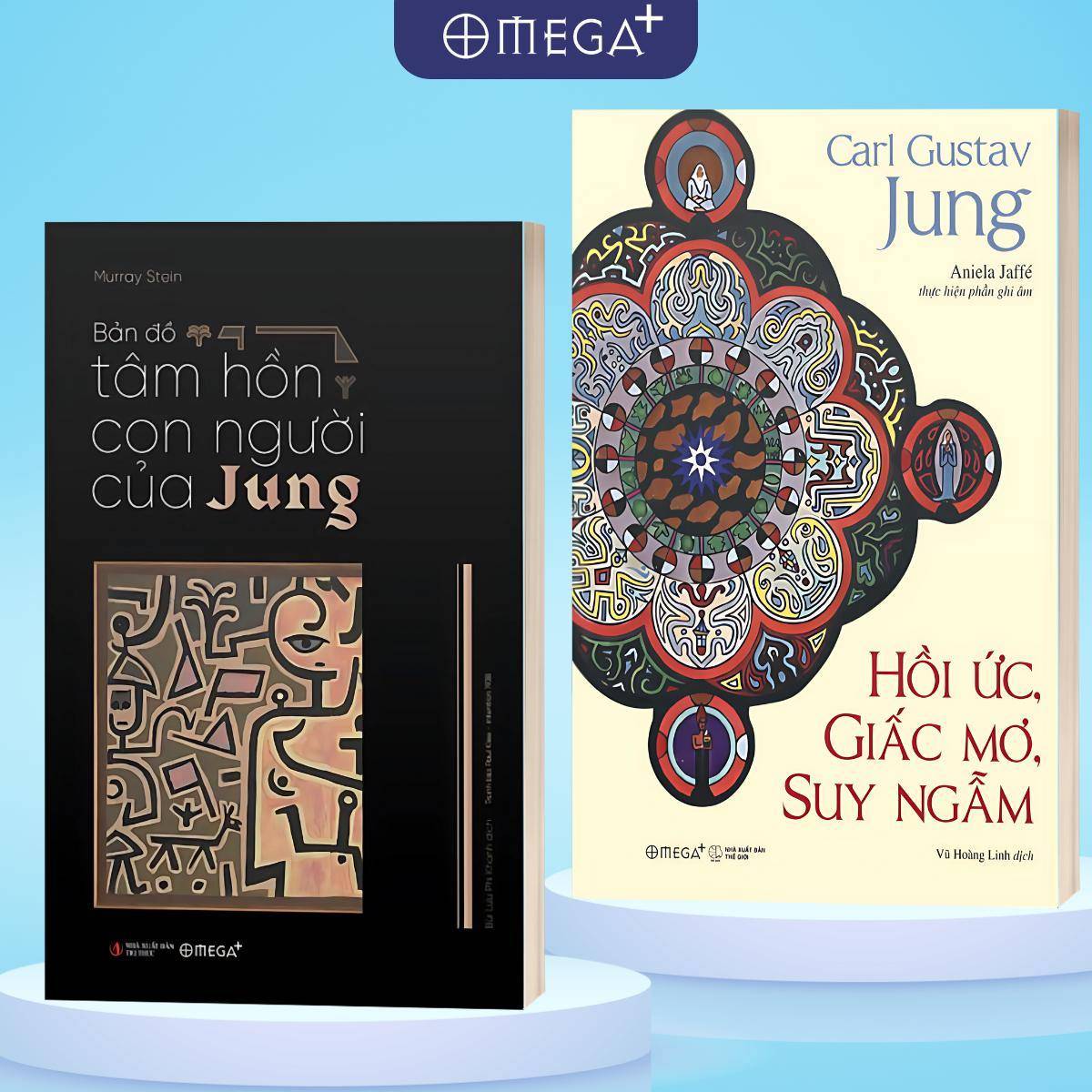 Combo sách Hồi Ức, Giấc Mơ, Suy Ngẫm và Bản Đồ Tâm Hồn Con Người Của Jung (2c)