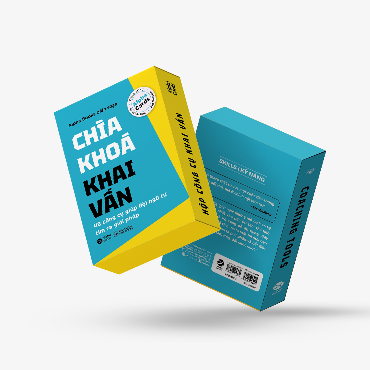 Flashcard Chìa khóa khai vấn – 48 tình huống coaching thực tế giúp đội ngũ tự tìm ra giải pháp