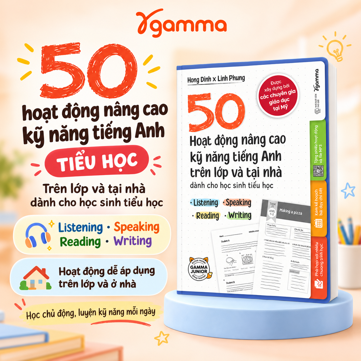 50 Hoạt Động Nâng Cao Kỹ Năng Tiếng Anh Trên Lớp và Tại Nhà Dành Cho Học Sinh Tiểu Học