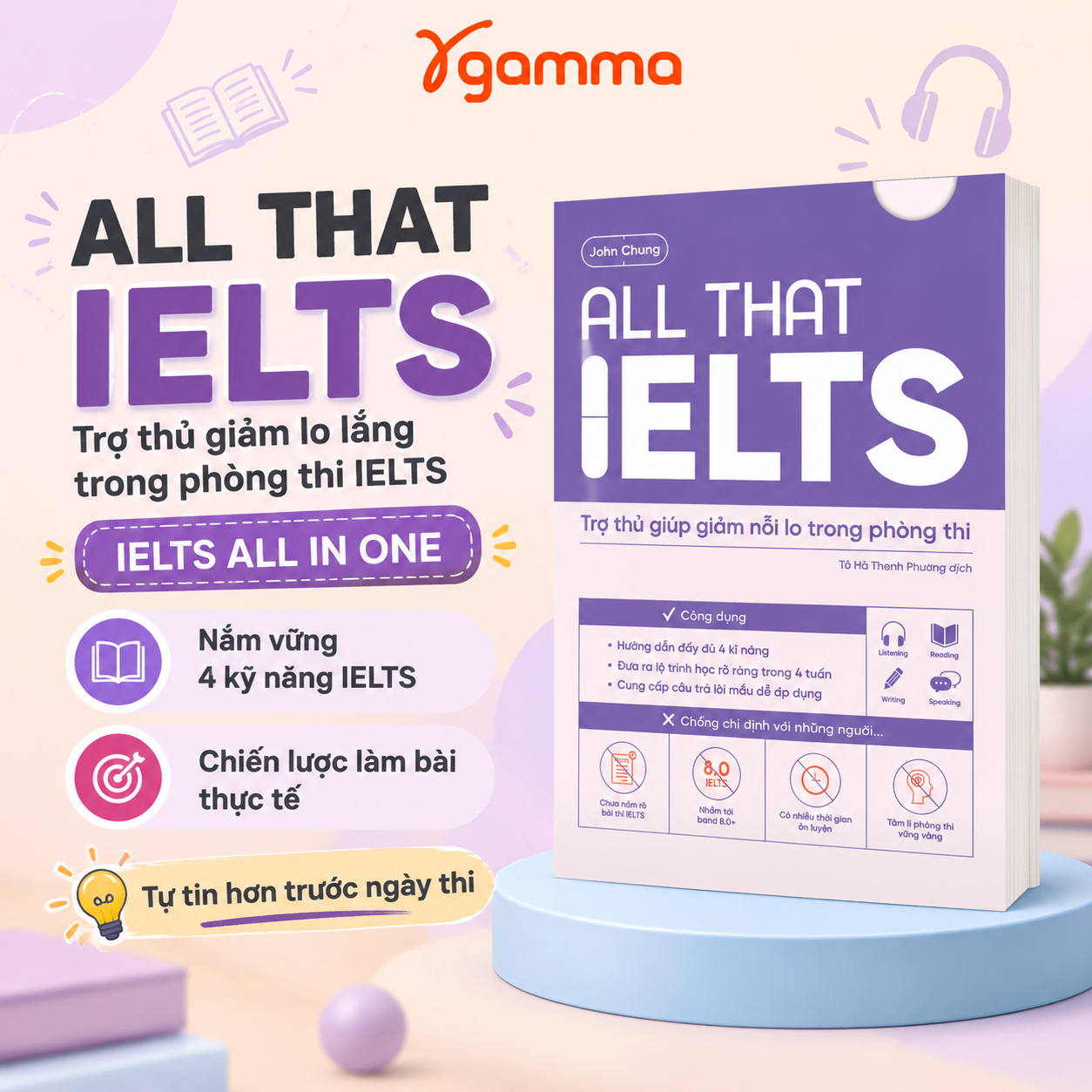 All That IELTS - Trợ thủ giúp giảm nỗi lo trong phòng thi