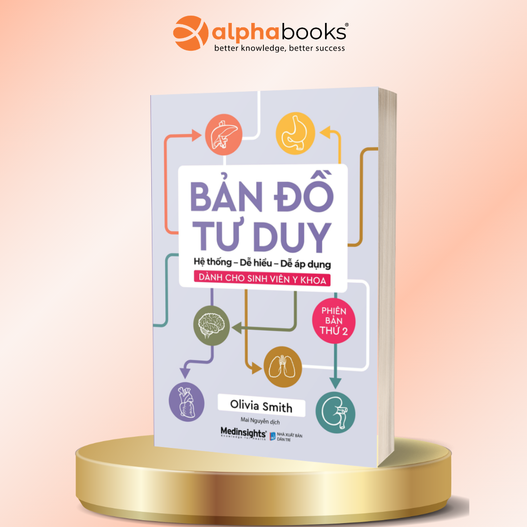 Bản Đồ Tư Duy Dành Cho Sinh Viên Y Khoa (Phiên bản thứ 2) - Bí Quyết Ôn Tập Tinh Gọn, Hệ Thống Cho Ngành Y