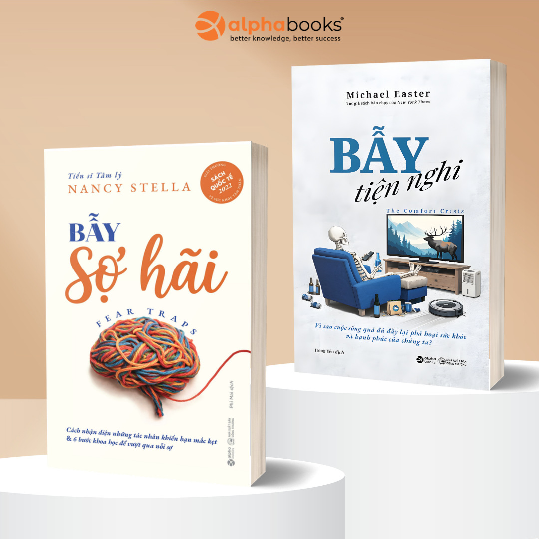 Bẫy Sợ Hãi + Bẫy Tiện Nghi | Combo Tái Thiết Tư Duy - Bứt Phá Giới Hạn Bản Thân