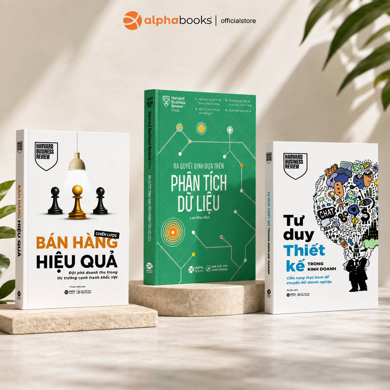 Combo 03 Cuốn Ra Quyết Định & Tăng Trưởng Kinh Doanh: Ra Quyết Định Dựa Trên Phân Tích Dữ Liệu + Chiến Lược Bán Hàng Hiệu Quả + Tư Duy Thiết Kế Trong Kinh Doanh