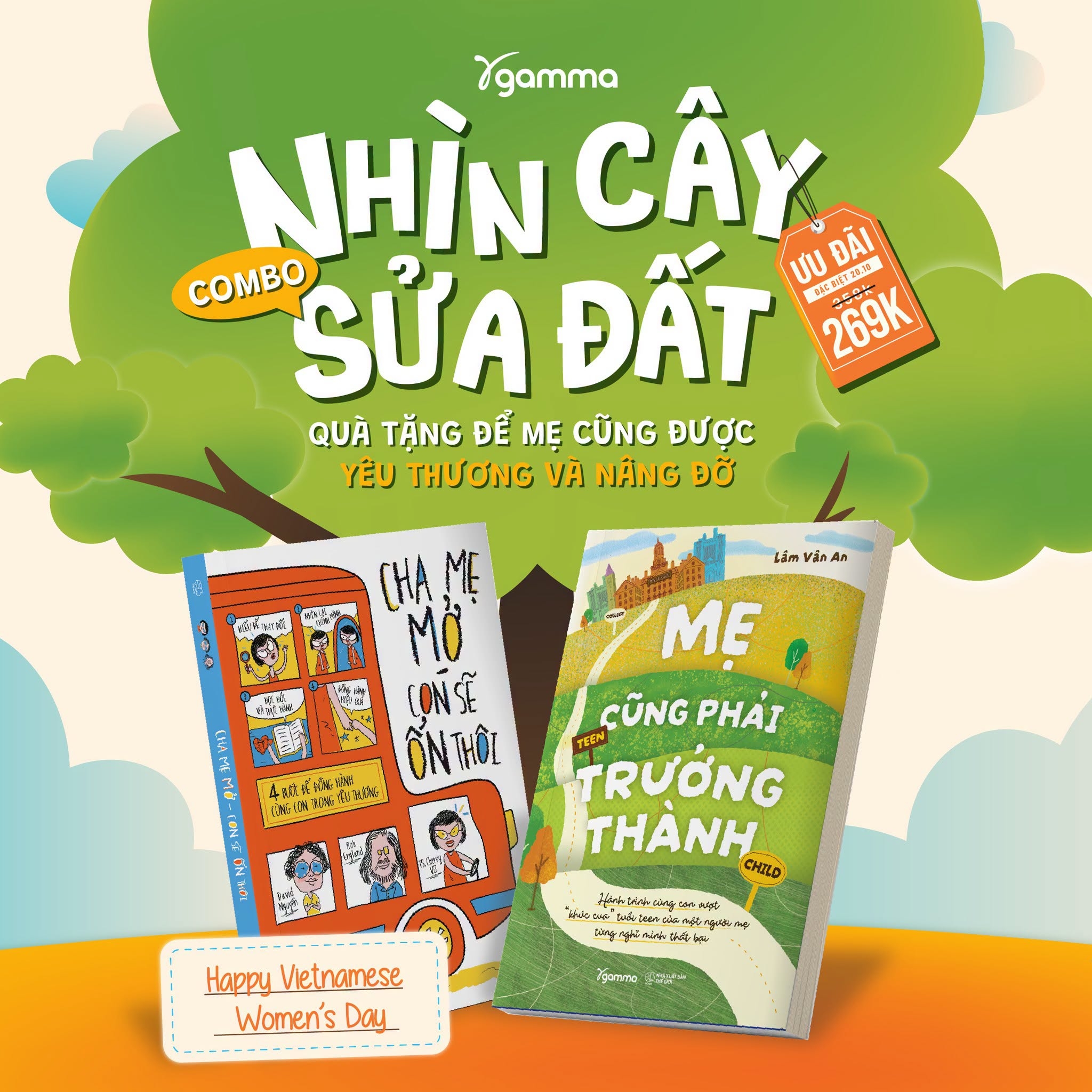 Combo 2 cuốn: Mẹ Cũng Phải Trưởng Thành + Cha Mẹ Mở - Con Sẽ Ổn Thôi