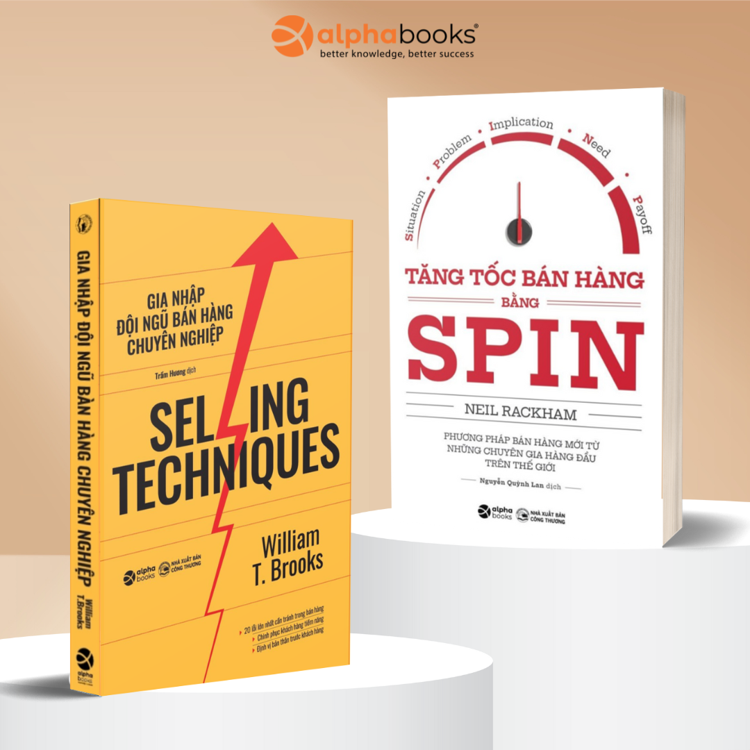 Combo Bán Hàng Kiệt Xuất: Selling Techniques + SPIN Selling