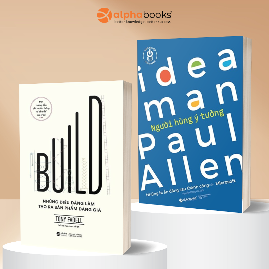 Combo: Build – Những Điều Đáng Làm Tạo Ra Sản Phẩm Đáng Giá + Người Hùng Ý Tưởng - Những Bí Ẩn Đằng Sau Thành Công Của Microsoft