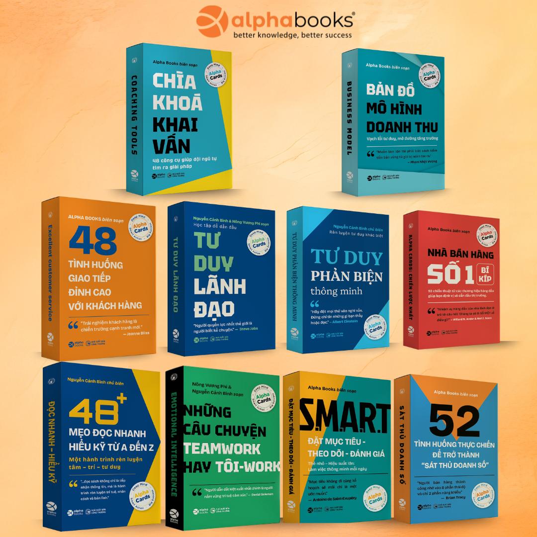 Combo 10 Bộ Flashcard Phát Triển Kỹ Năng Toàn Diện – Làm Việc Hiệu Quả, Tư Duy Khác Biệt, Học Hỏi Không Ngừng