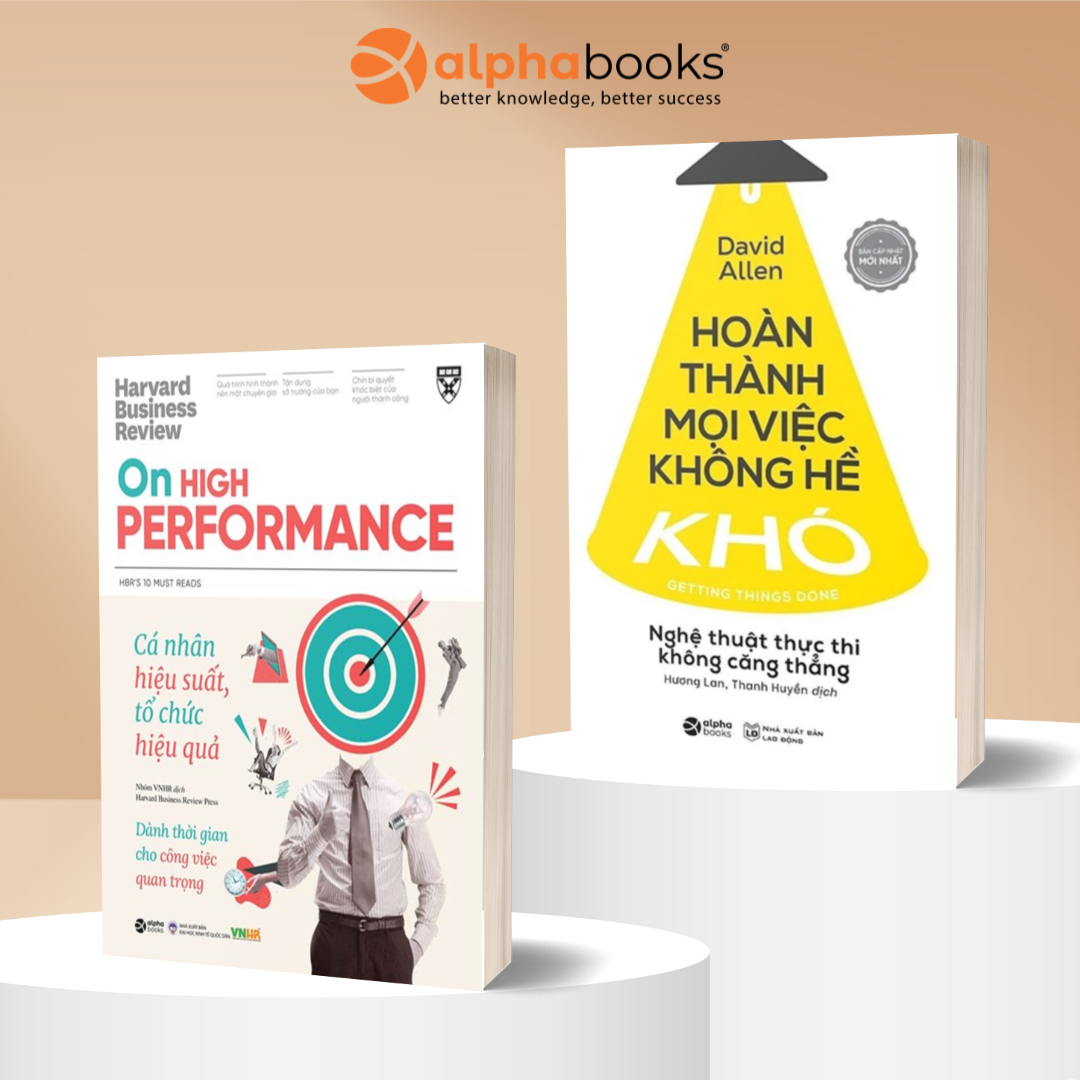 Combo HBR On High Performance + Hoàn Thành Mọi Việc Không Hề Khó