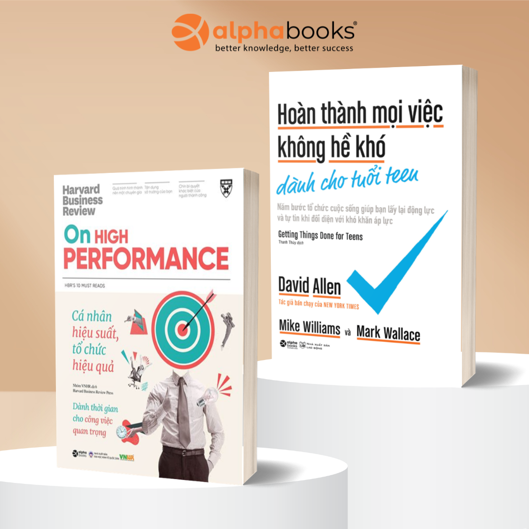 Combo HBR On High Performance + Hoàn Thành Mọi Việc Không Hề Khó