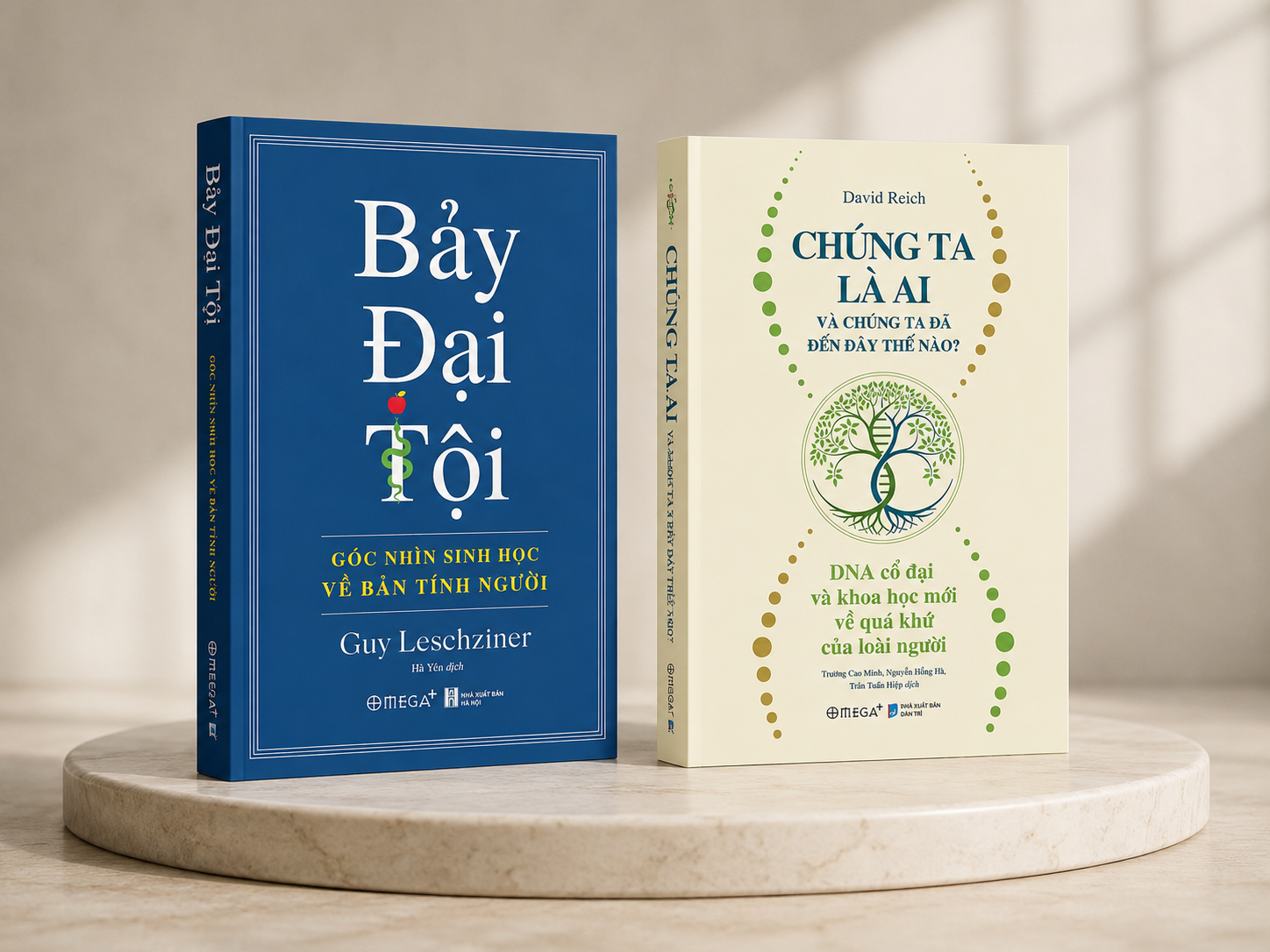 Combo Khoa Học Giải Mã Nhân Tính: Bảy Đại Tội (Góc Nhìn Sinh Học Về Bản Tính Người) + Chúng Ta Là Ai Và Chúng Ta Đã Đến Đây Thế Nào?