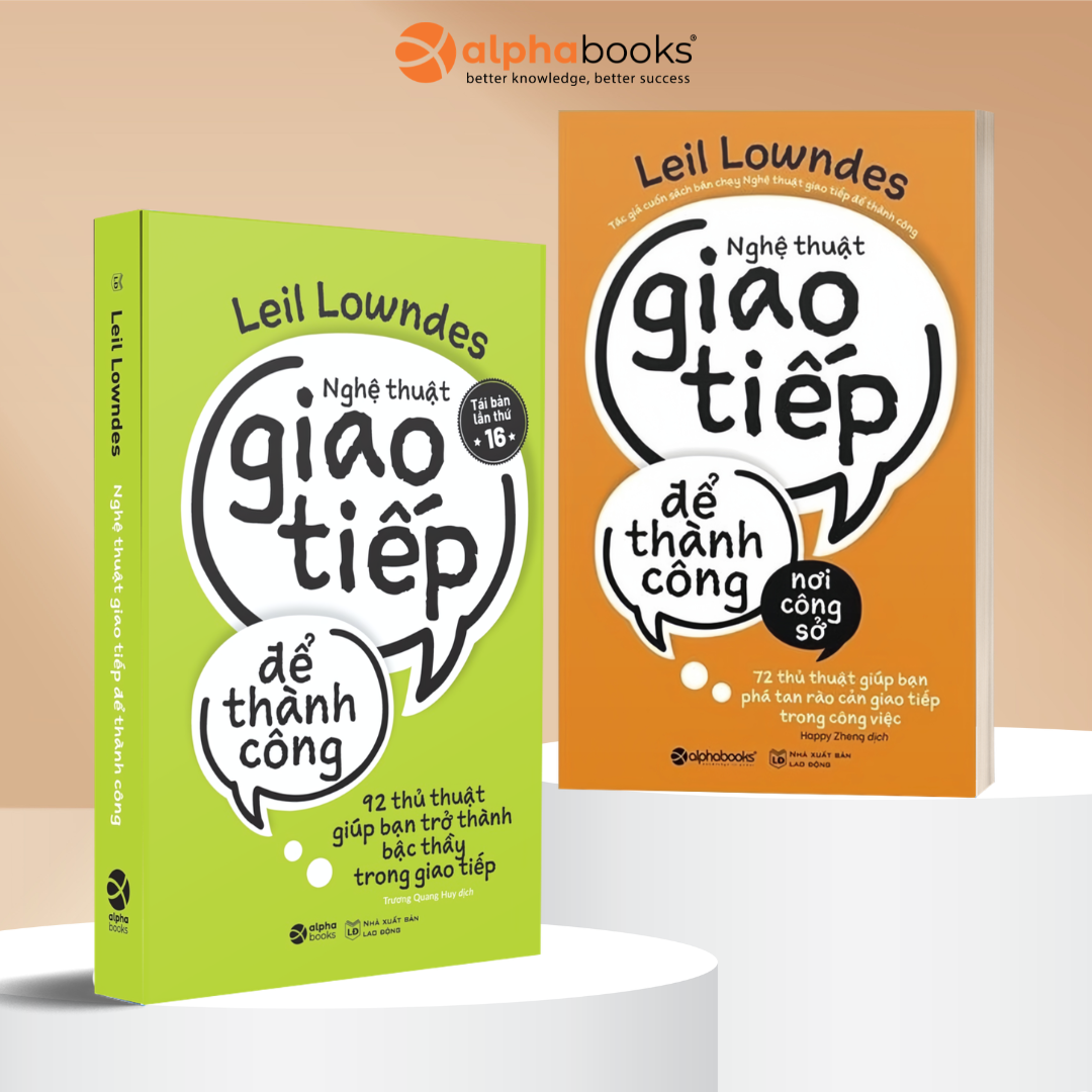 Combo Nghệ Thuật Giao Tiếp Để Thành Công + Nghệ Thuật Giao Tiếp Để Thành Công Nơi Công Sở