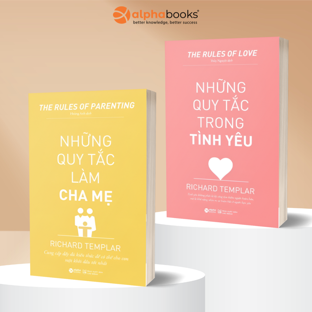 Combo Những Quy Tắc Trong Tình Yêu + Những Quy Tắc Làm Cha Mẹ - Richard Templar