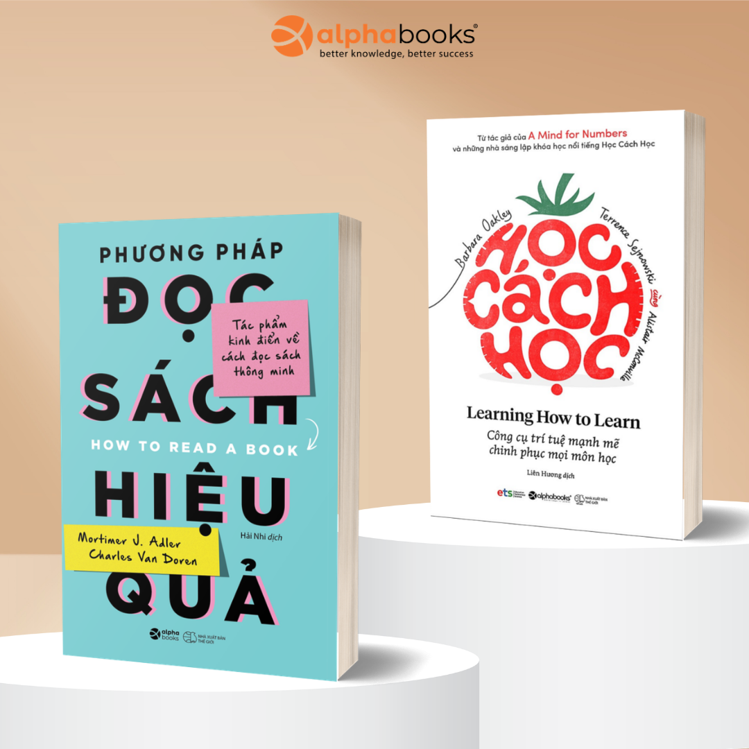 Combo Phương Pháp Đọc Sách Hiệu Quả + Học Cách Học (Learning How To Learn)