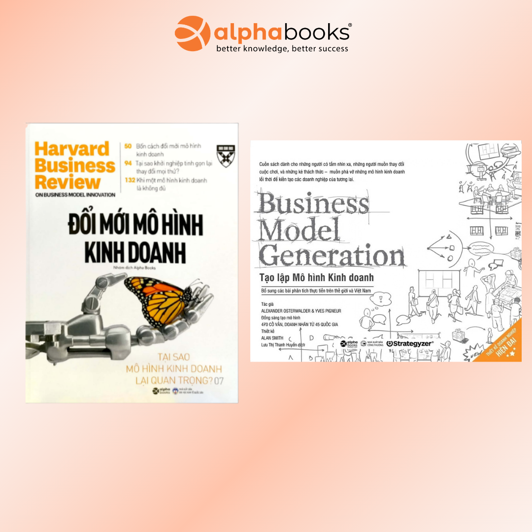 Combo Sách Kinh Doanh: Tạo lập mô hình kinh doanh + HBR Onpoint Đổi mới mô hình kinh doanh