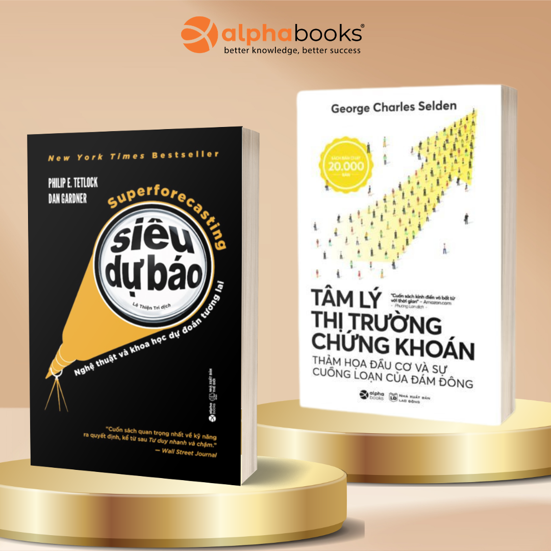 Combo Siêu Dự Báo + Tâm Lý Thị Trường Chứng Khoán - Nghệ Thuật Dự Đoán Tương Lai Và Bí Quyết Quản Trị Cảm Xúc Trên Sàn Giao Dịch